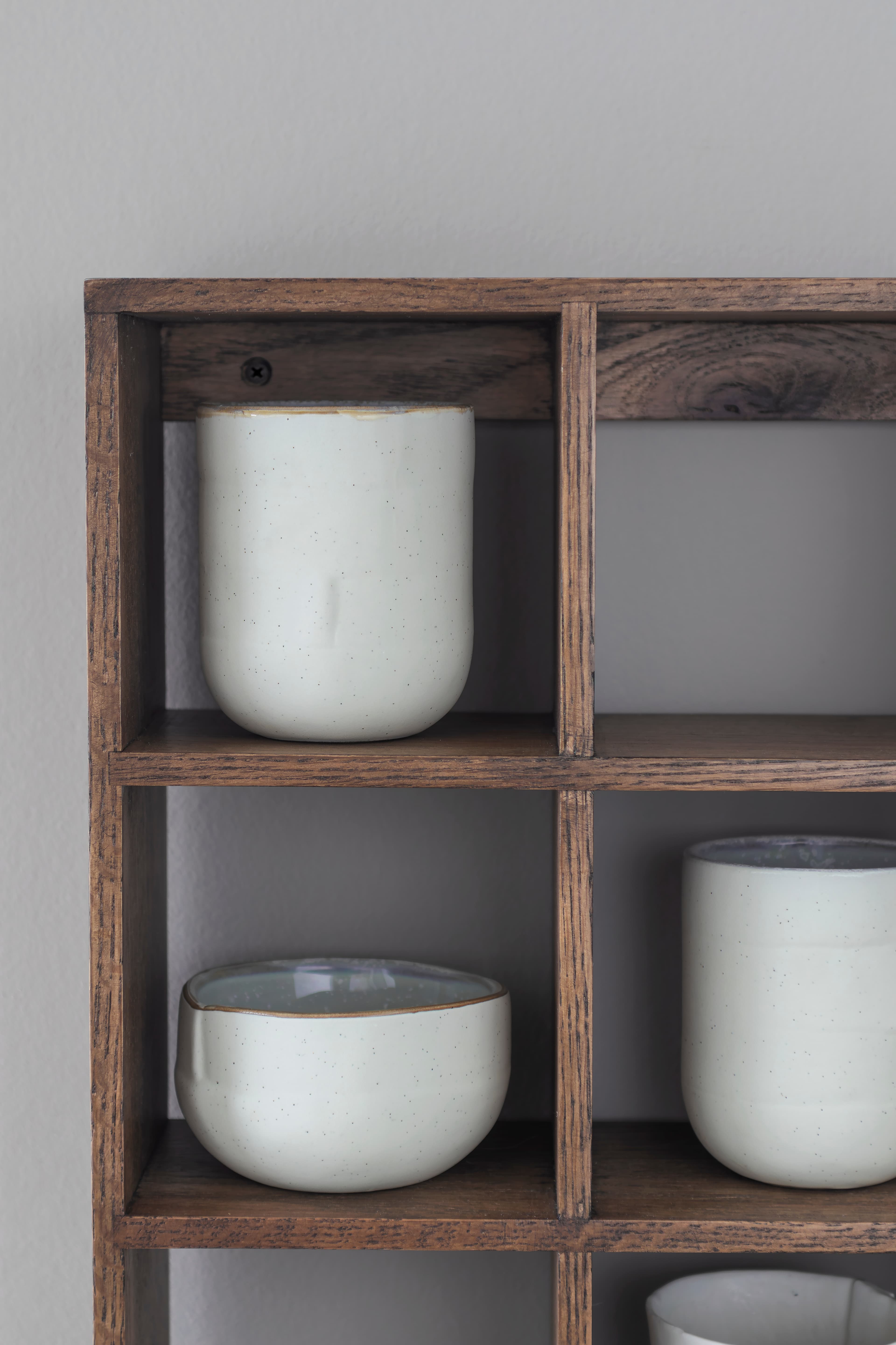 Showcase set box hylly tammi dark oiled 53 cm