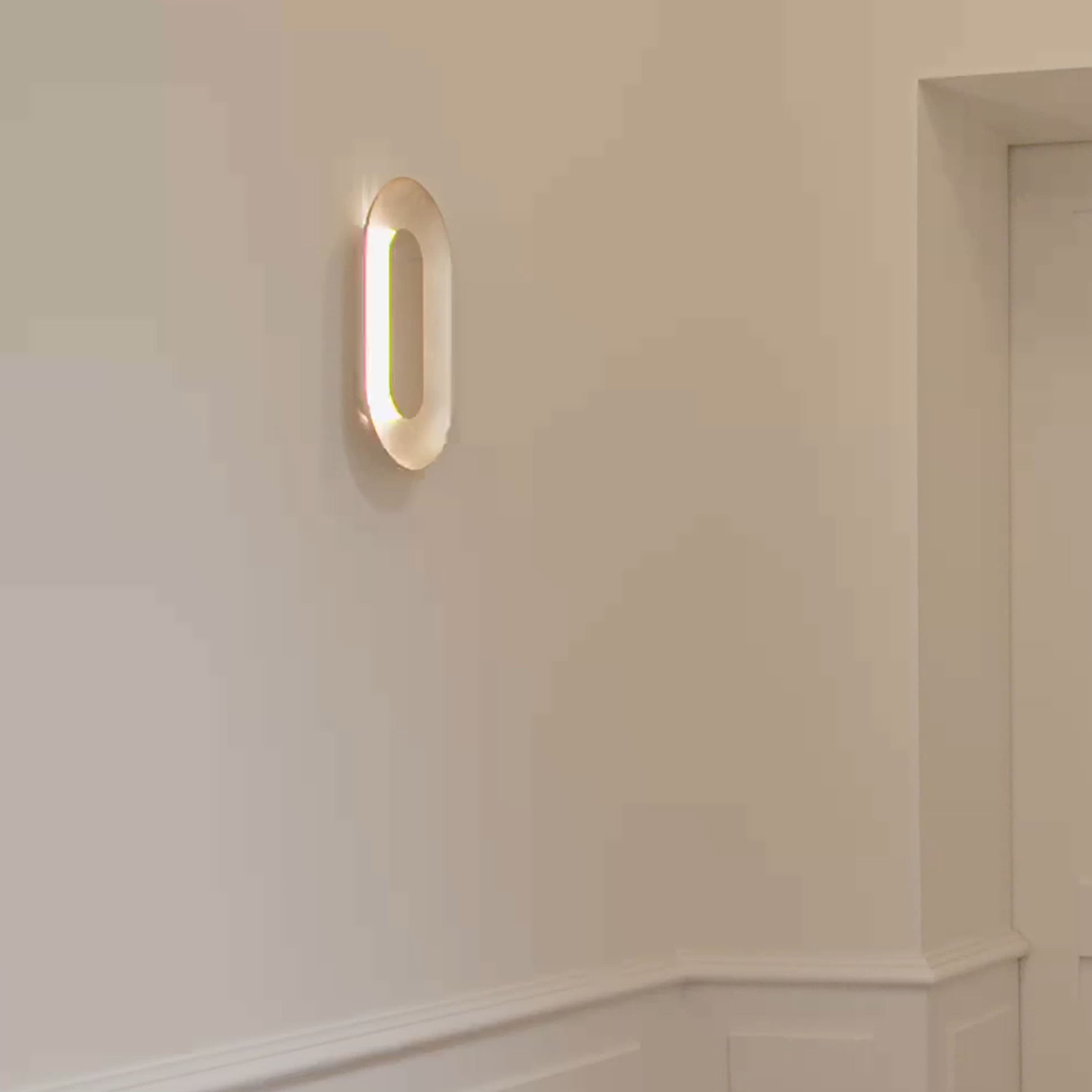Sasi Seinävalaisin Brass Small