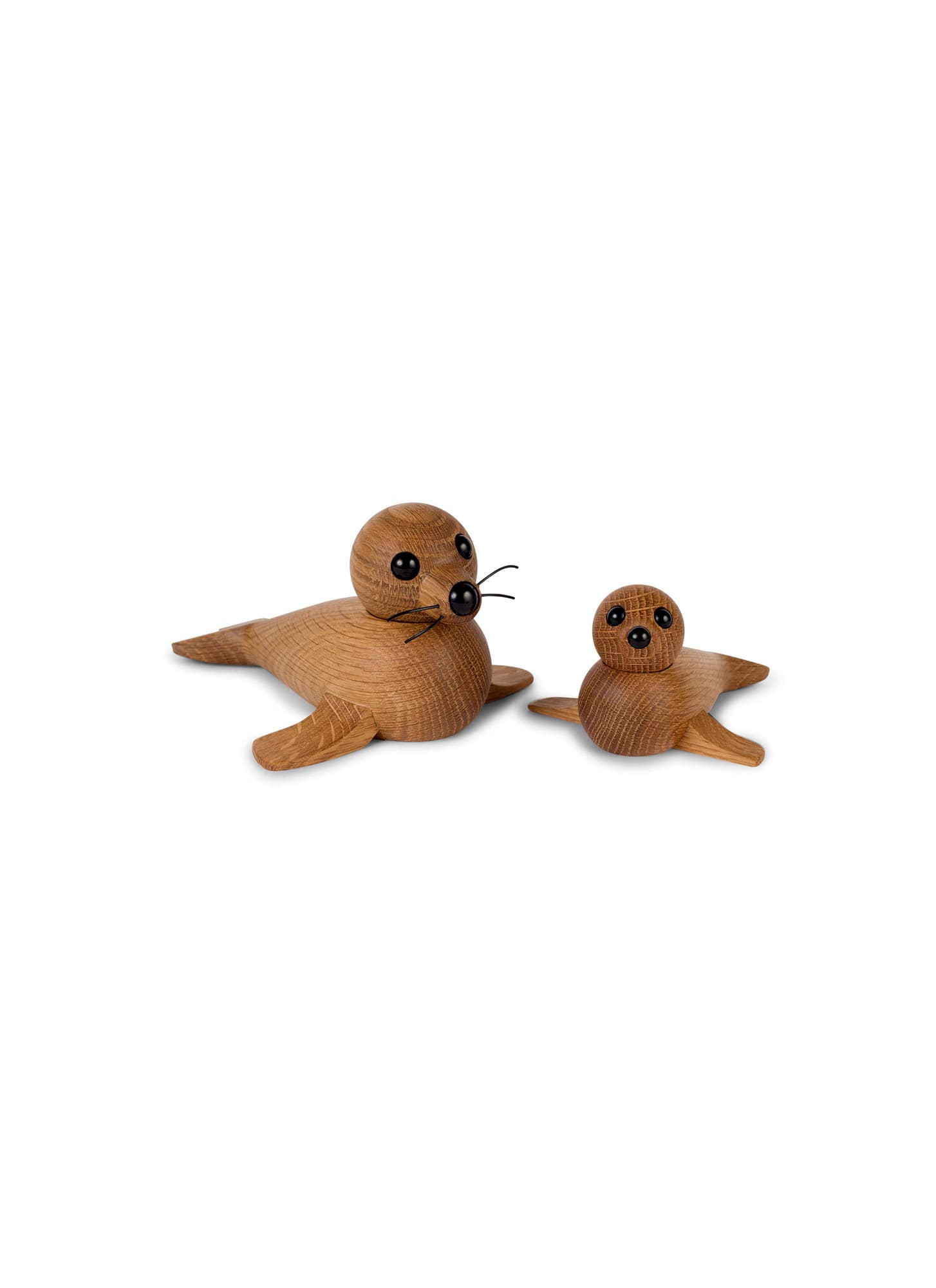 Baby Seal Koristelu Tammi 13cm