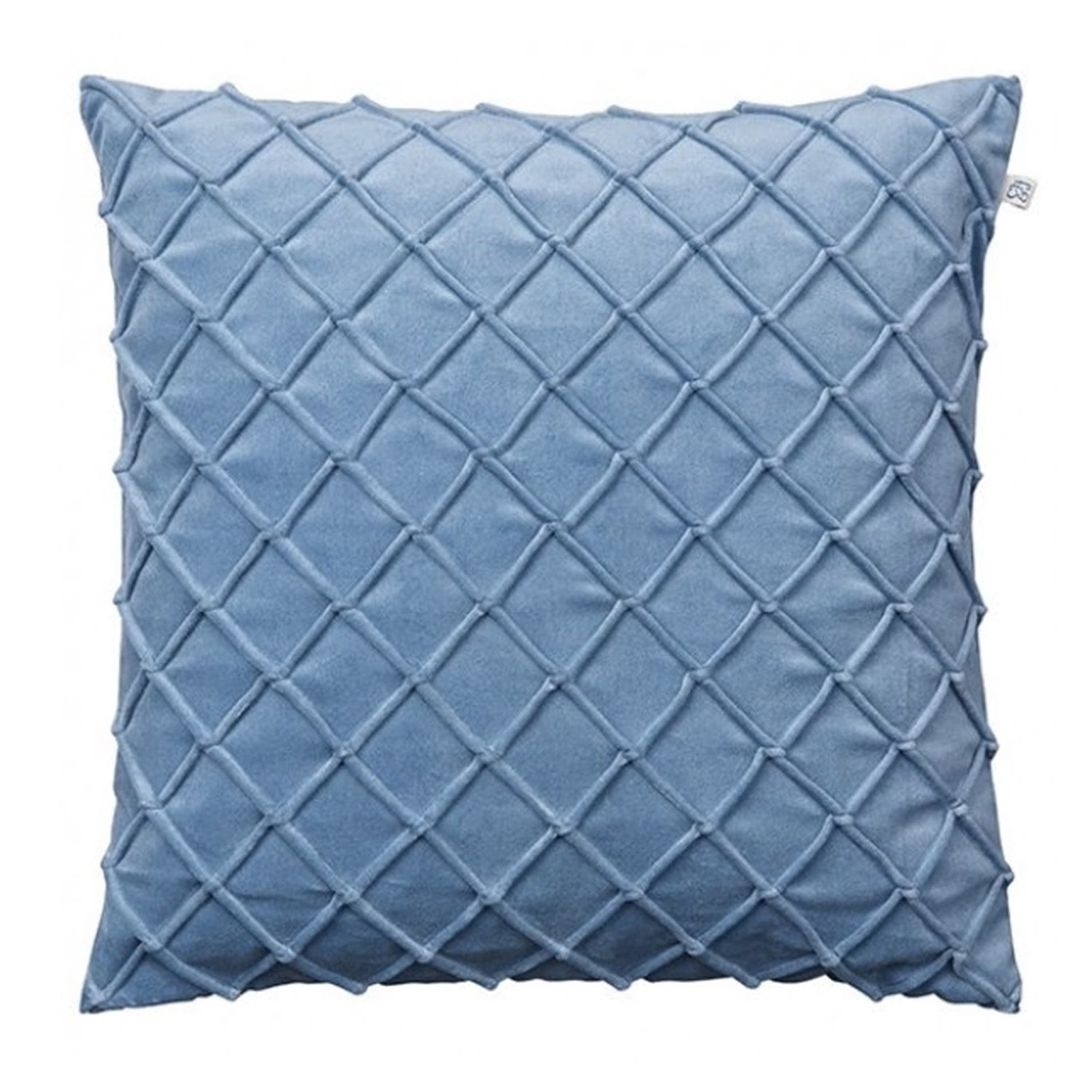 Deva Tyynynpäällinen Sametti Taivaansininen 50x50