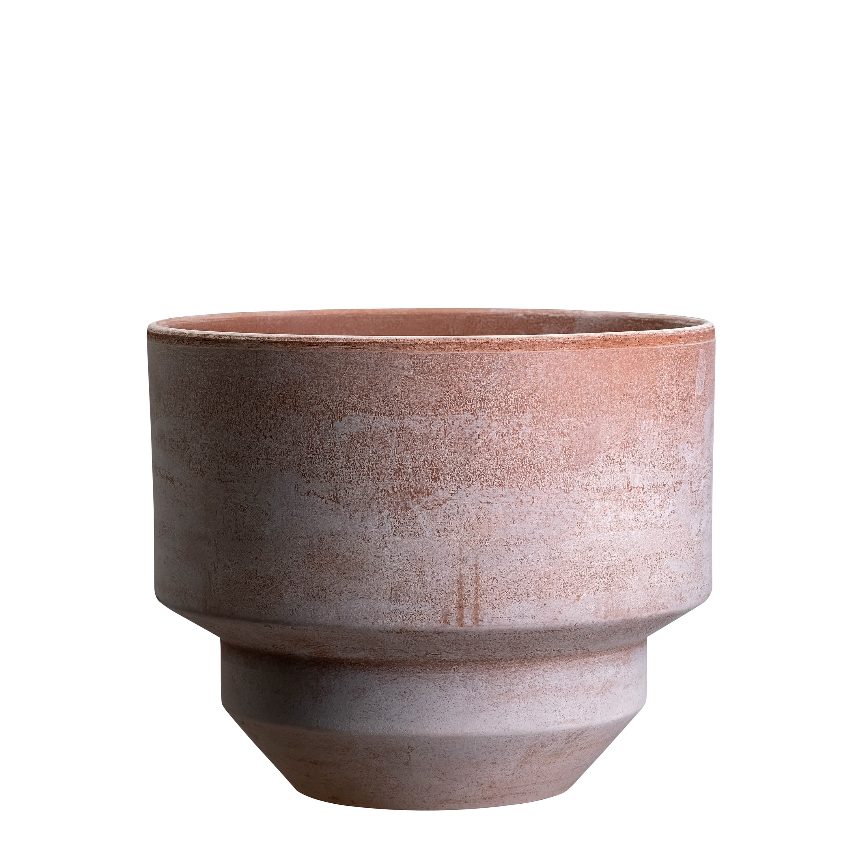 Hoff‑ruukku Raw Rosa Terrakotta Ø30