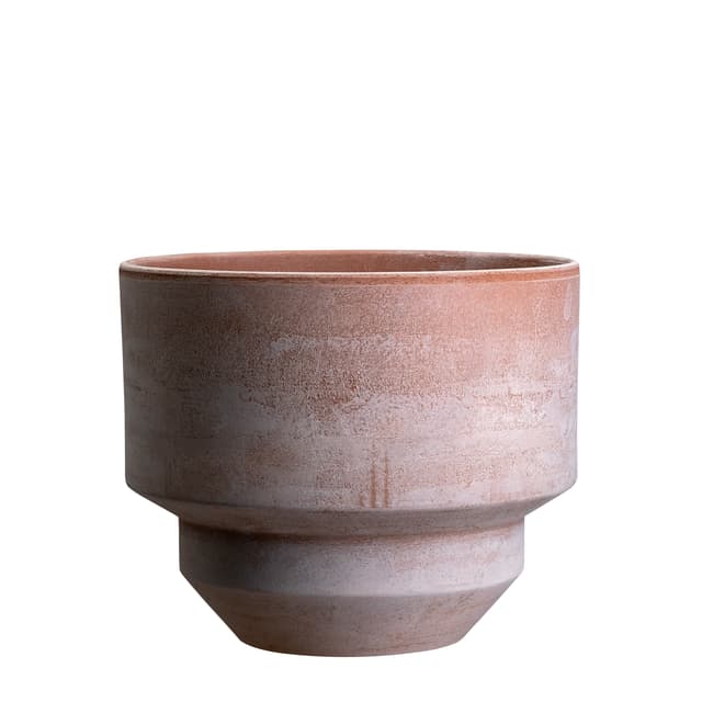 Hoff‑ruukku Raw Rosa Terrakotta Ø30