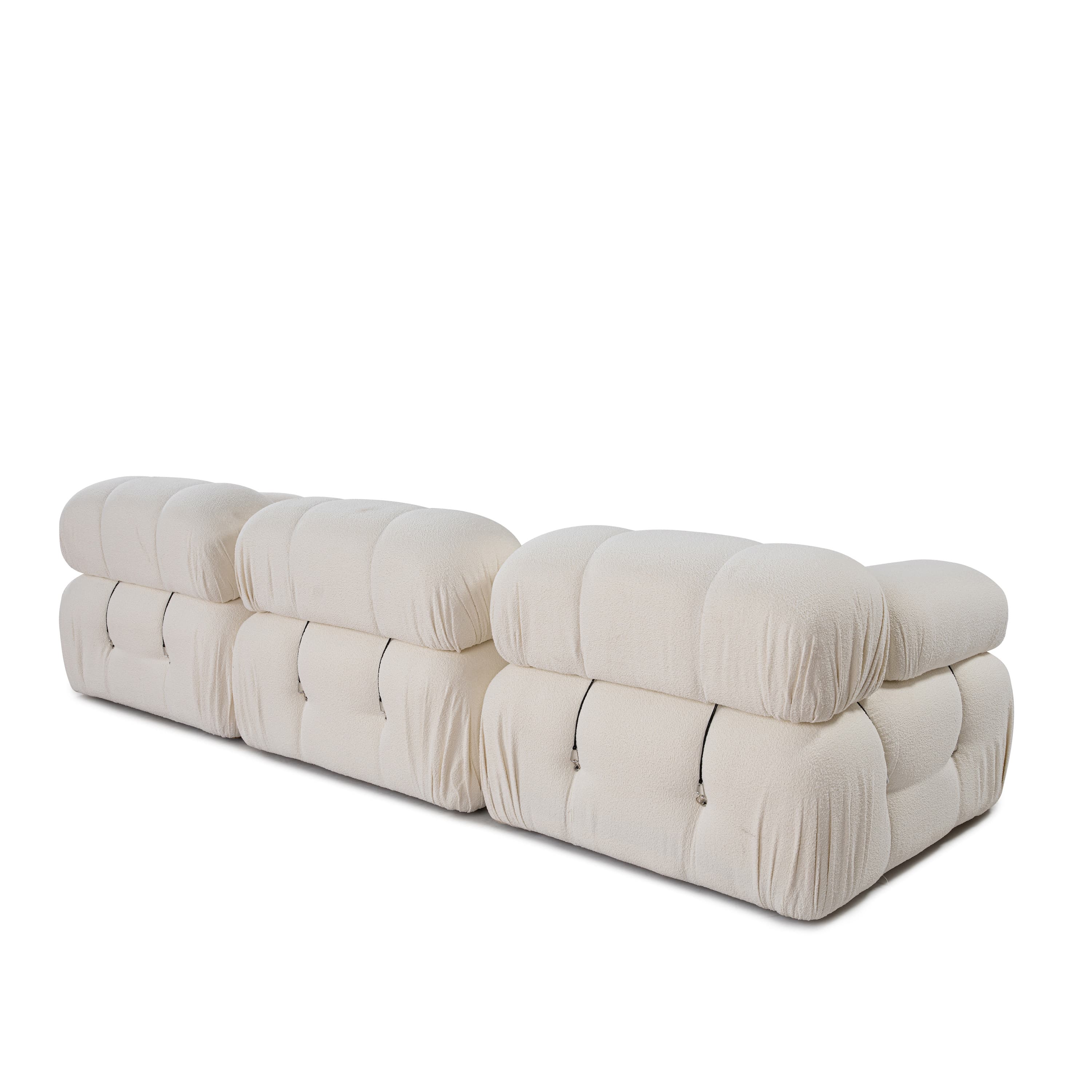 Blanca 3-istuttava Divaanisohva White Bouclé