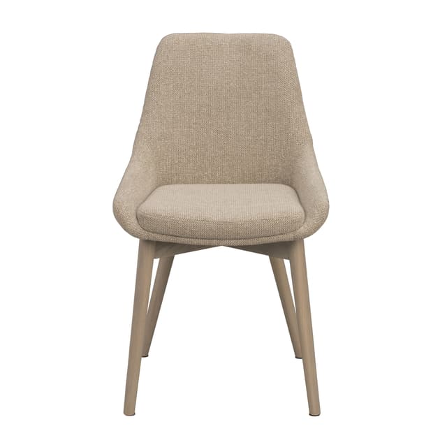 Denley Matstol Ljusbeige/Brun