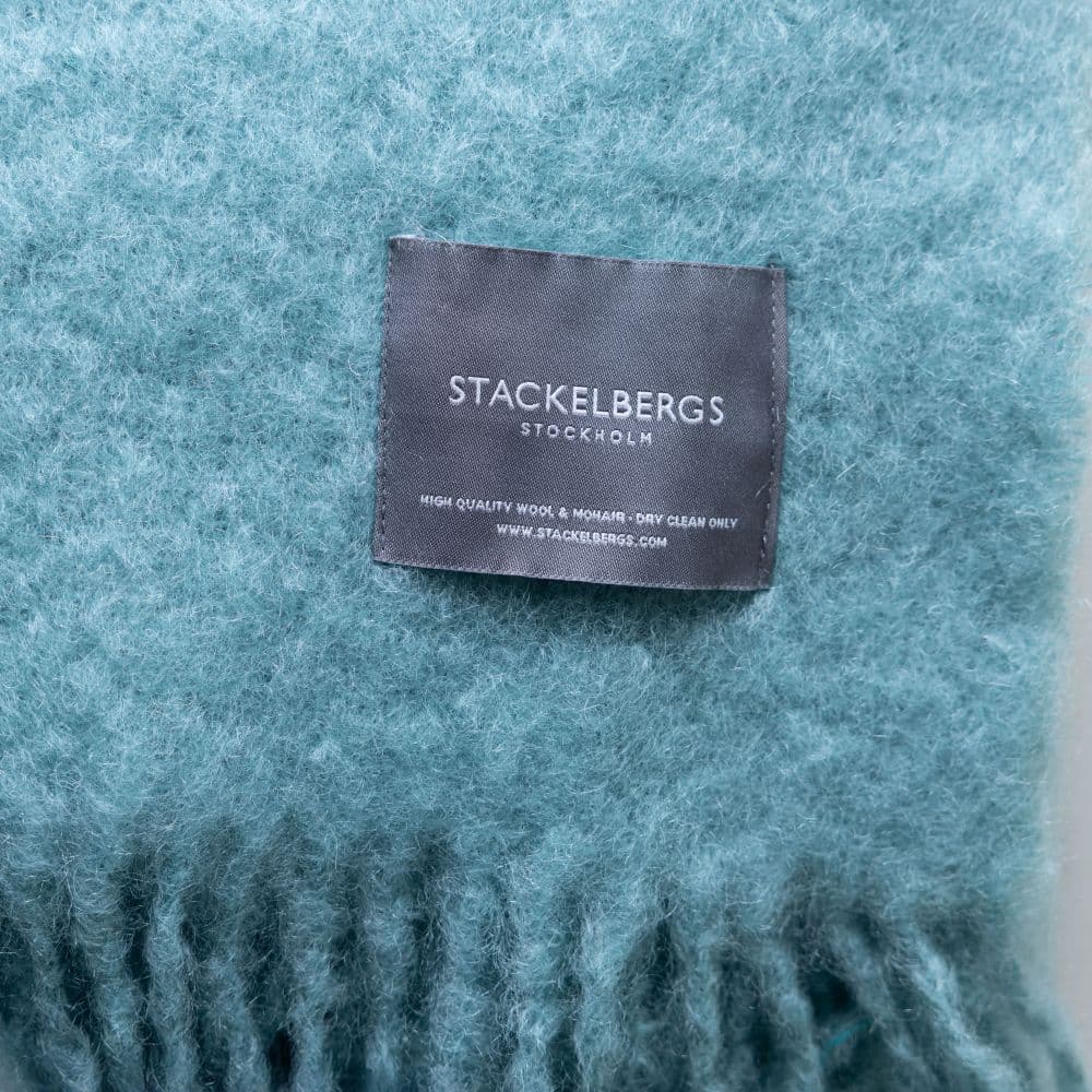 Mohair torkkupeitto mellow rose/brick melange