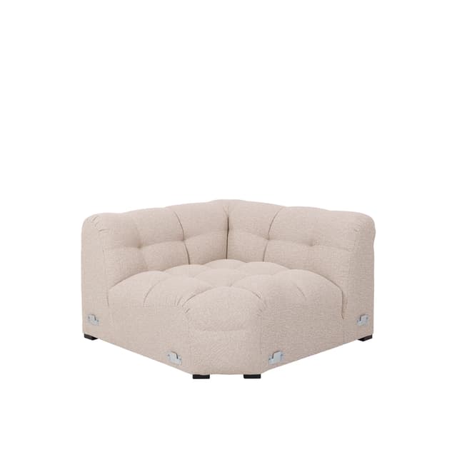 Billie Kulmamoduuli Beige Bouclé 120cm