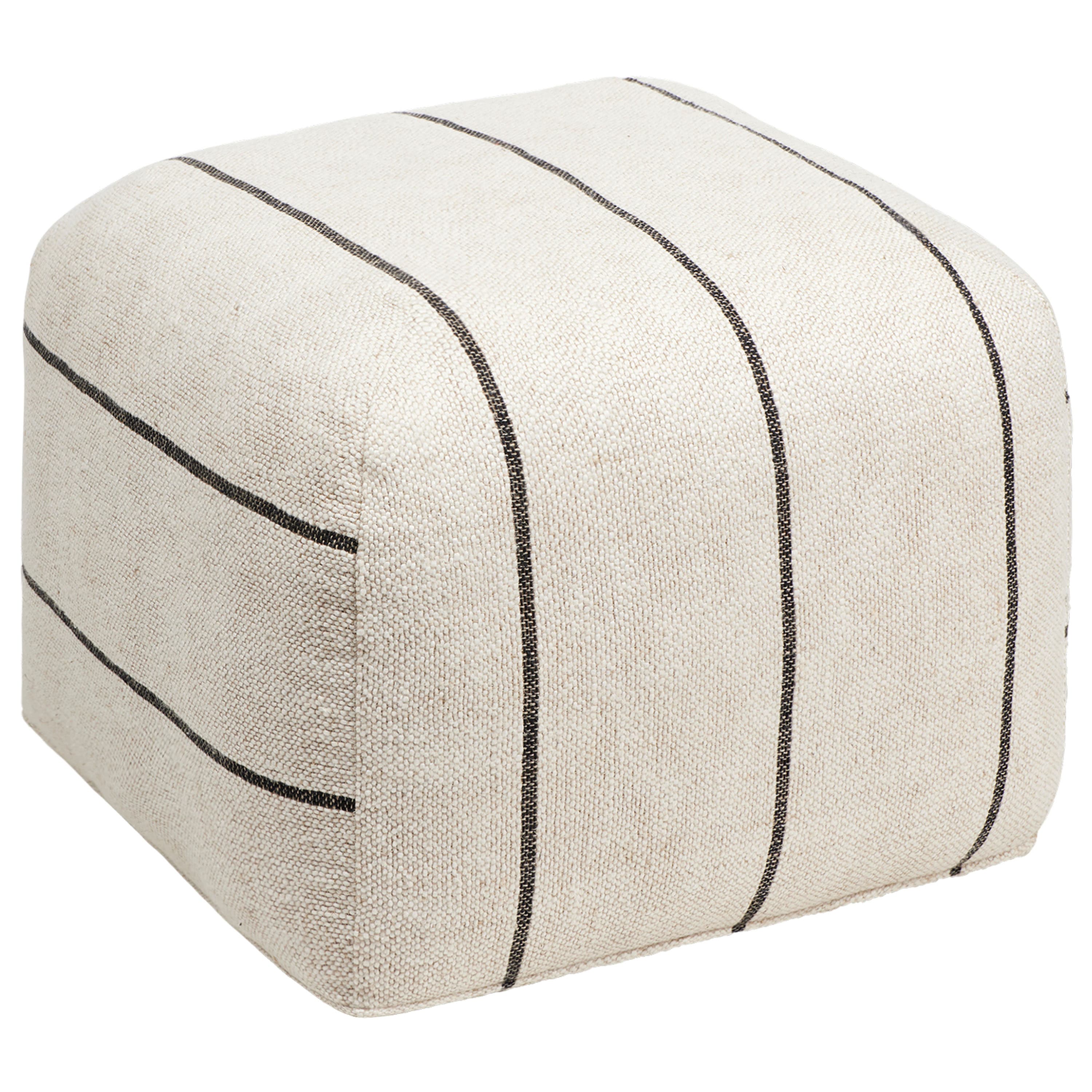 Sigrid Istuintyyny Vaalean Beige/Musta 50cm