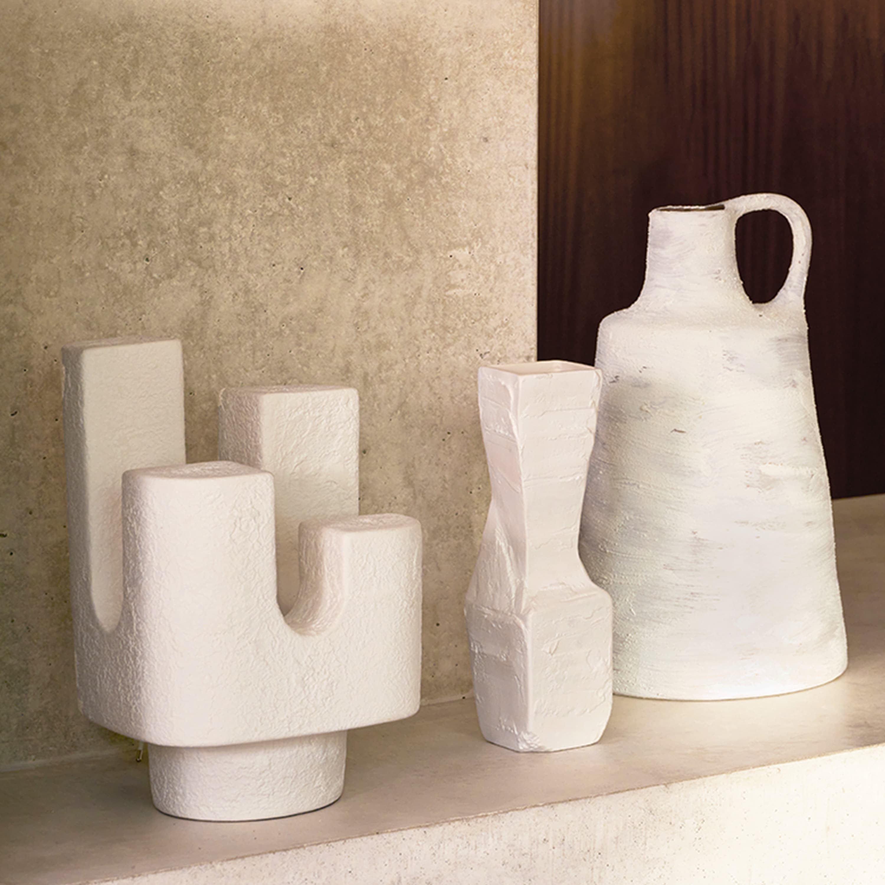Cuarto Pöytävalaisin White 33cm
