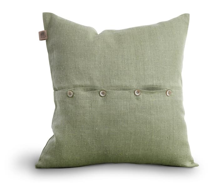 Classic tyynynpäällinen pellava sage 50x50