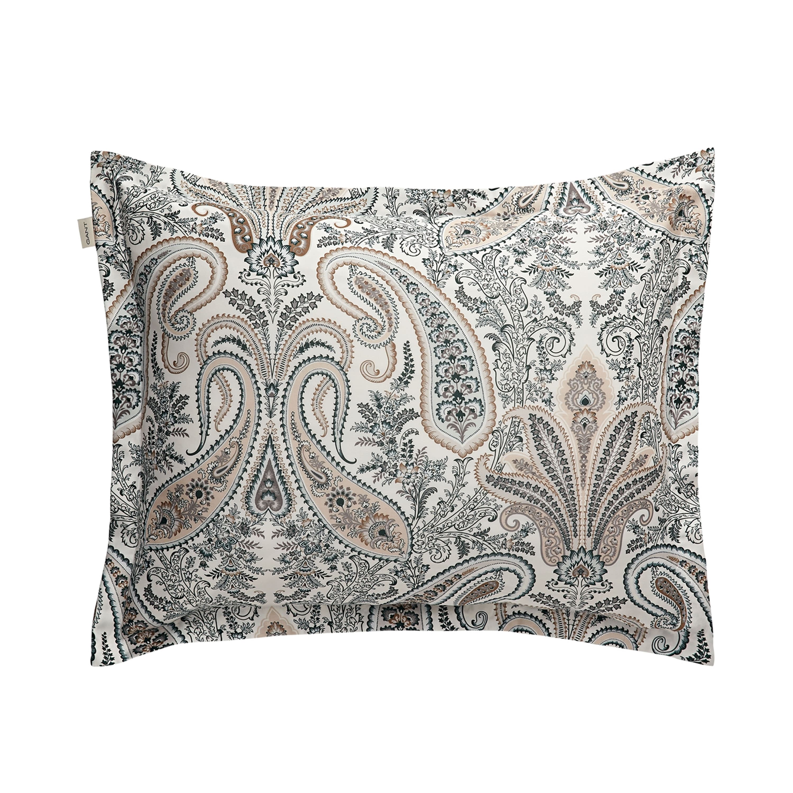 Key West Paisley tyynyliina Tartan Green 50x60