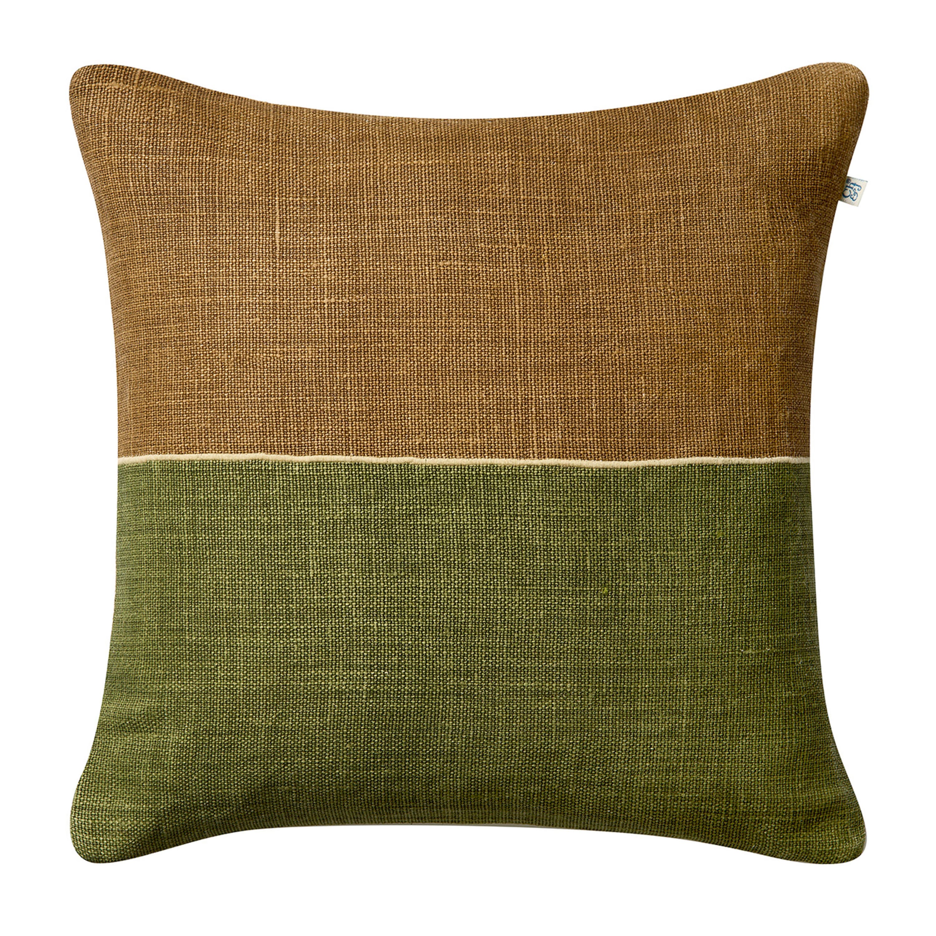 Amol Tyynynpäällinen Taupe/Cactus Green 50x50
