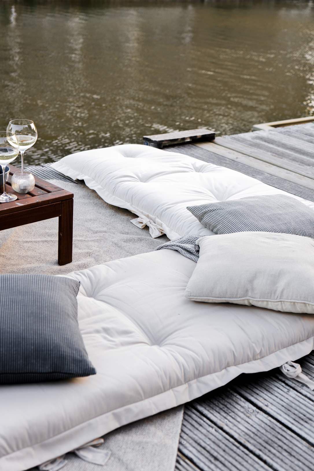 Sit And Sleep Outdoor Loungepatja Valkoinen