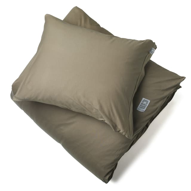 Plain Tyynyliina kahvi 50x60