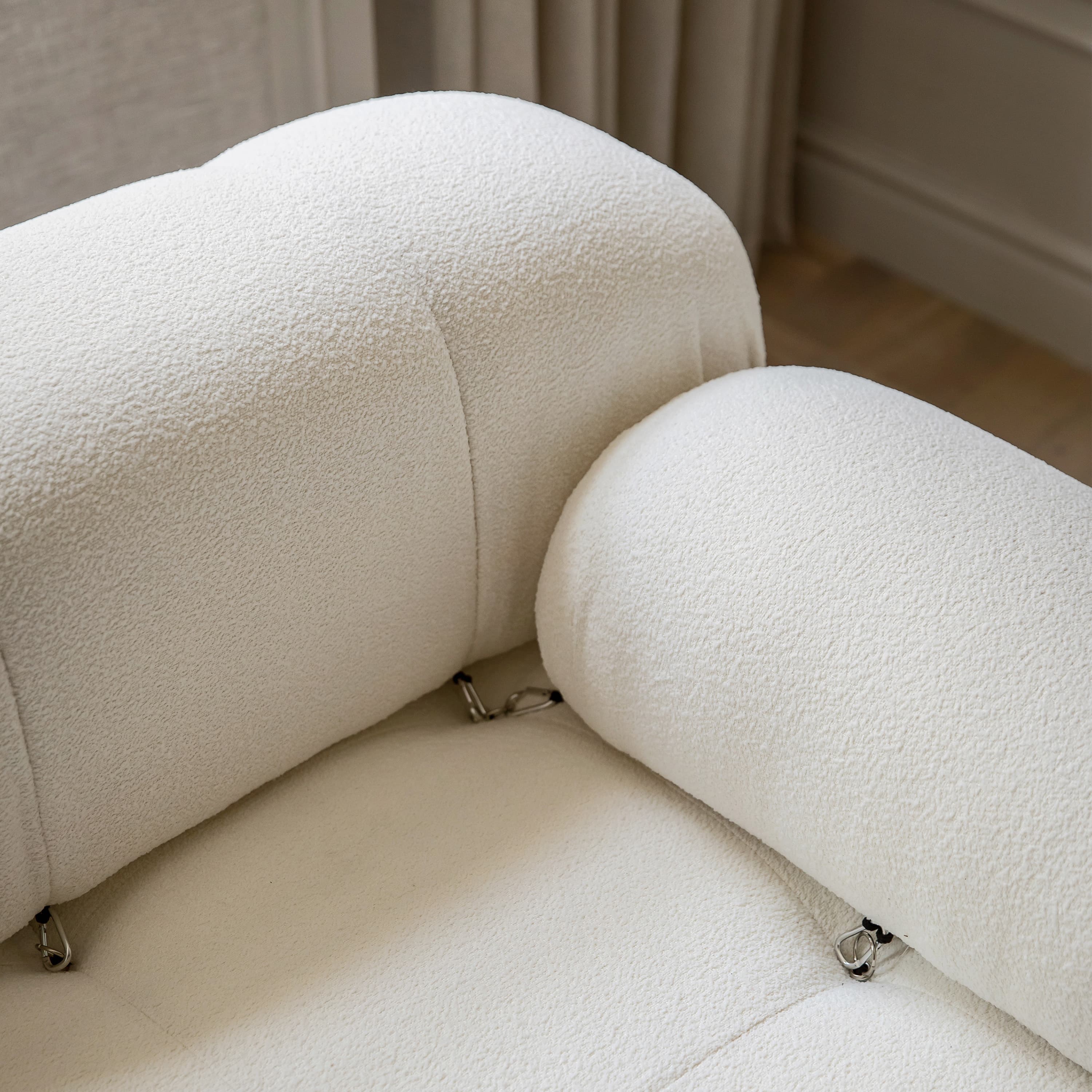 Blanca Oikea Moduuli White Bouclé