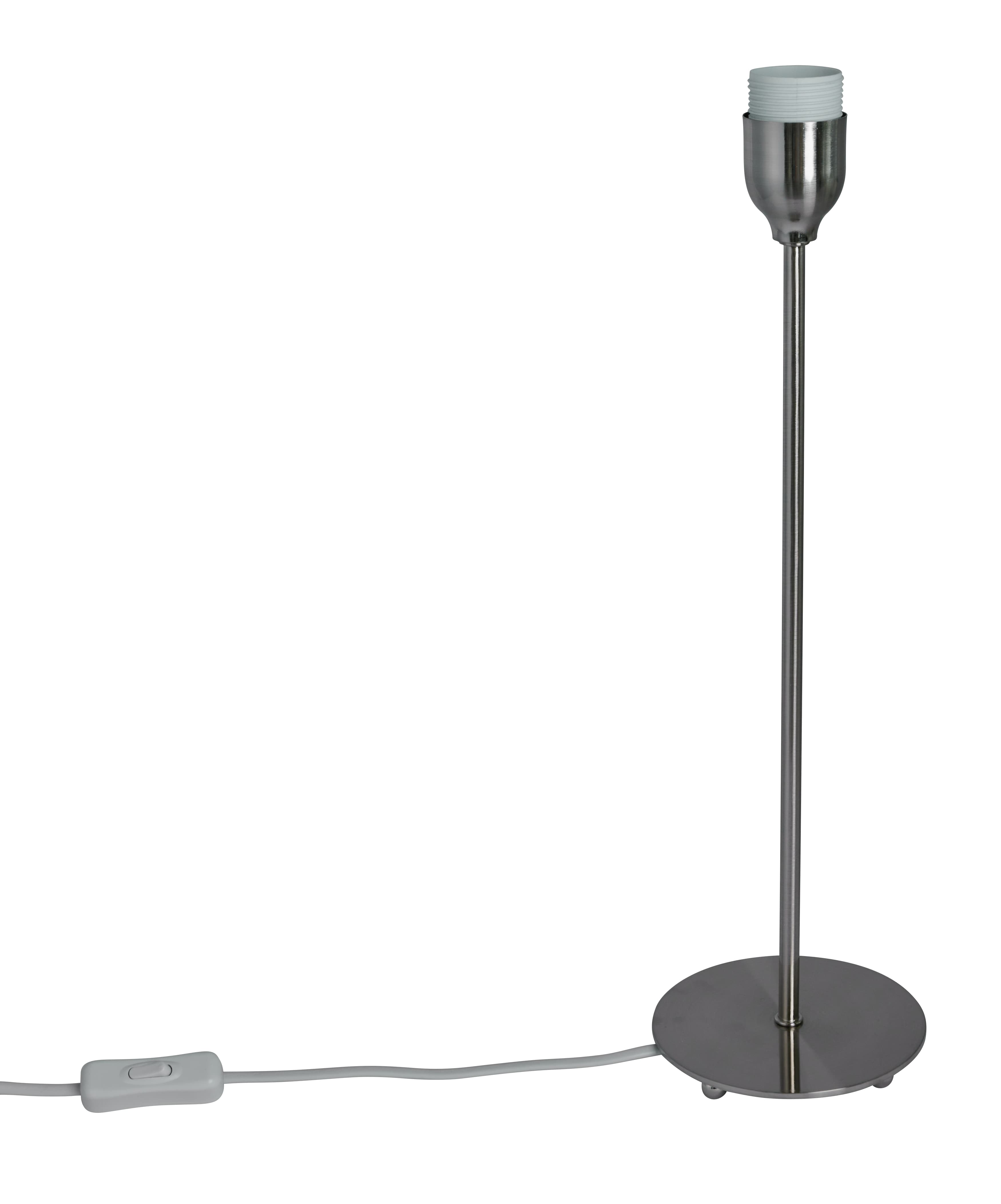 Line Lampunjalka Matt Chrome 45cm