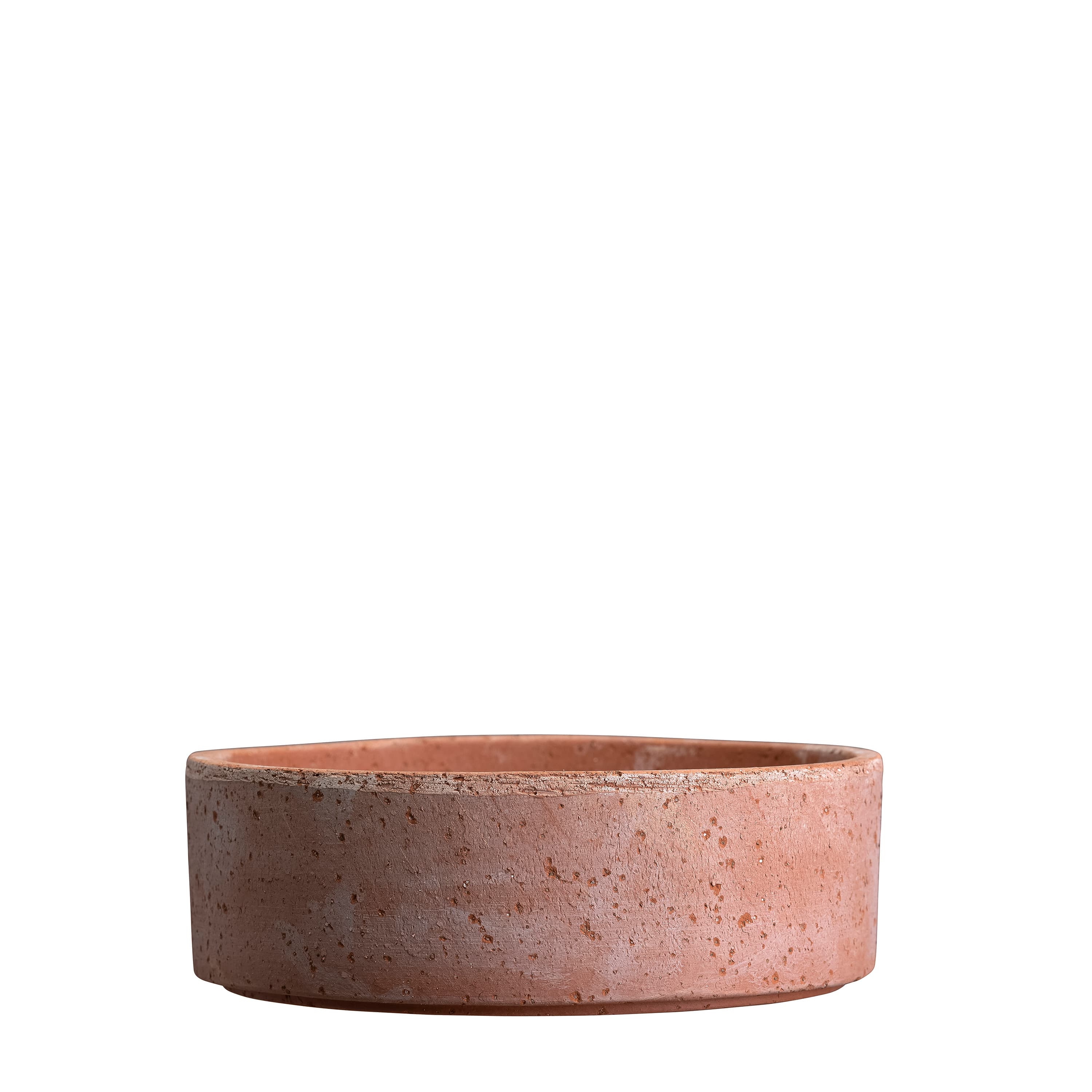 Hoff‑tarjotin Raw Rosa Terrakotta Ø30