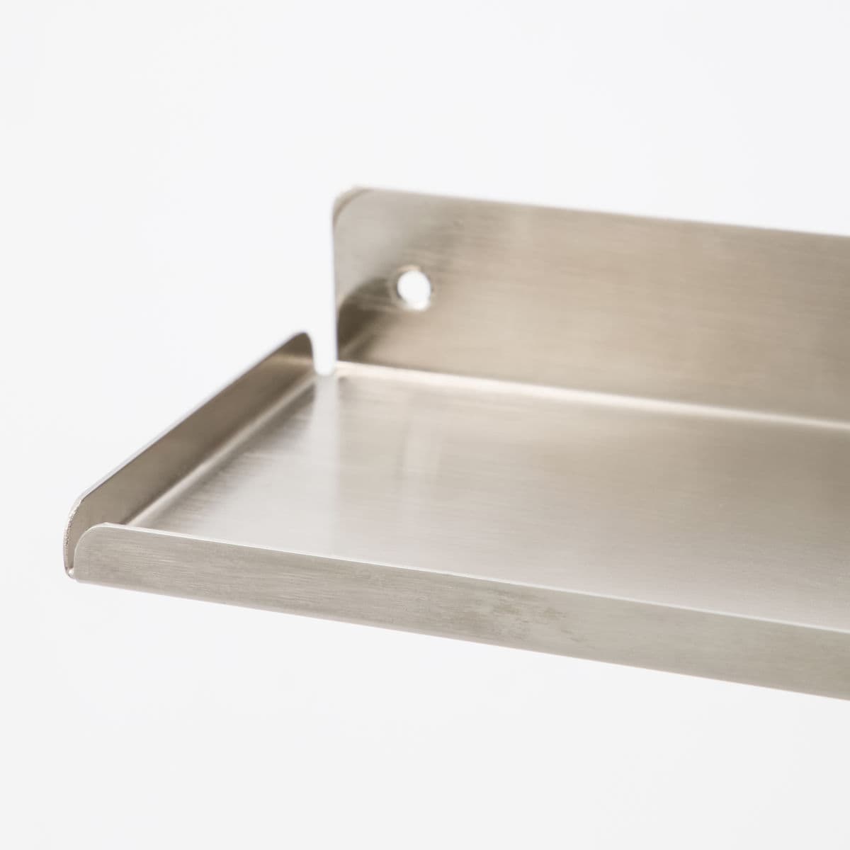 Ledge seinähylly harjattu hopea 43 cm