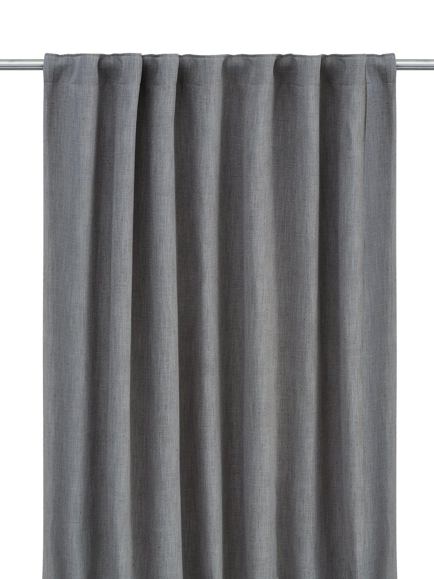 Sten Blackout Sivuverhot Harmaa 280cm 2 kpl