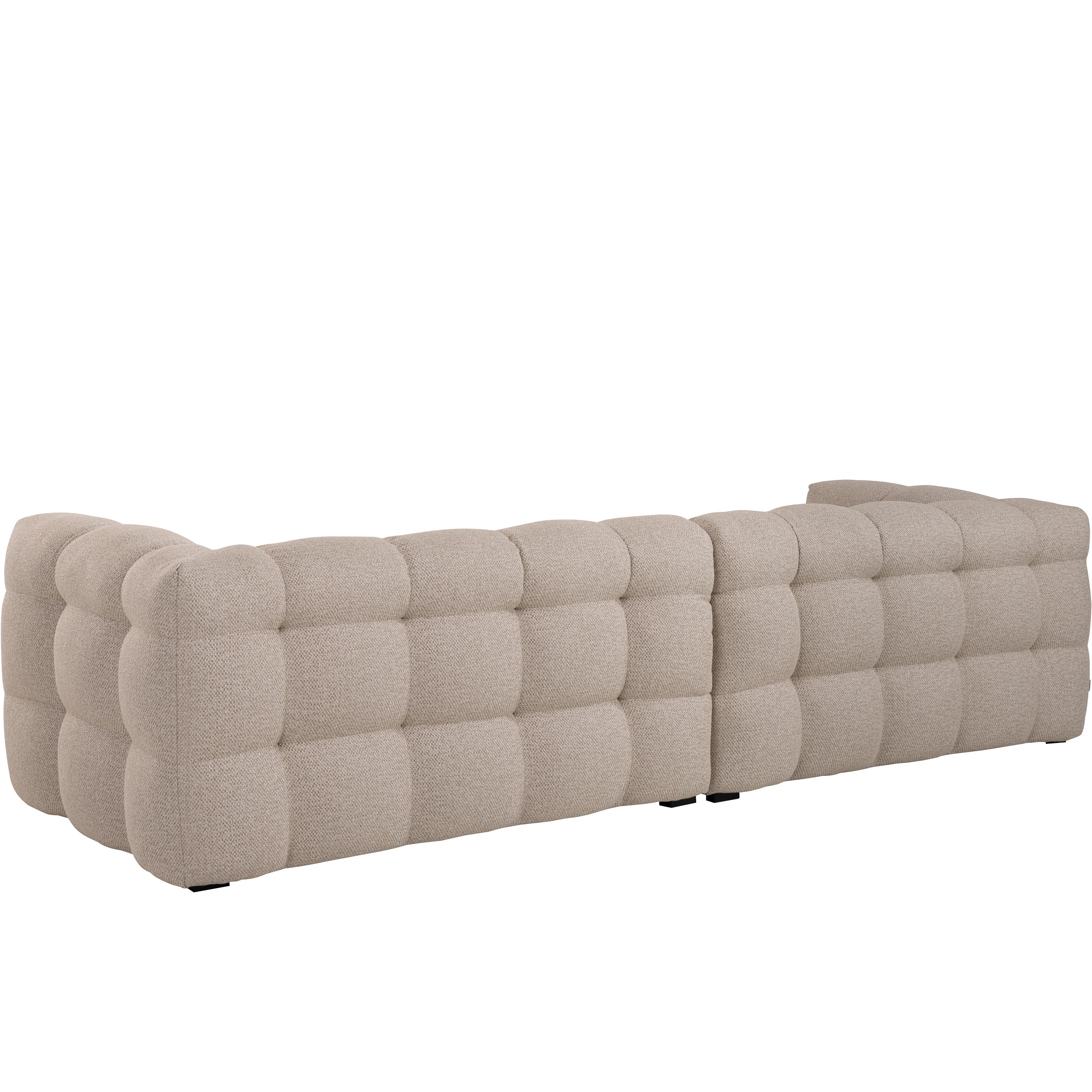 Billie 4-istuttava Sohva Beige Bouclé