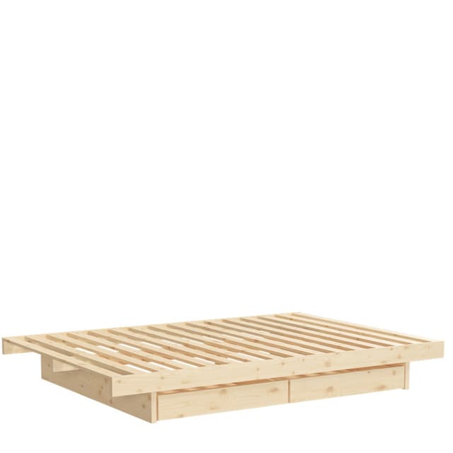 Kanso Sänkyrunko Sisältäen 2 Laatikkoa 180cm