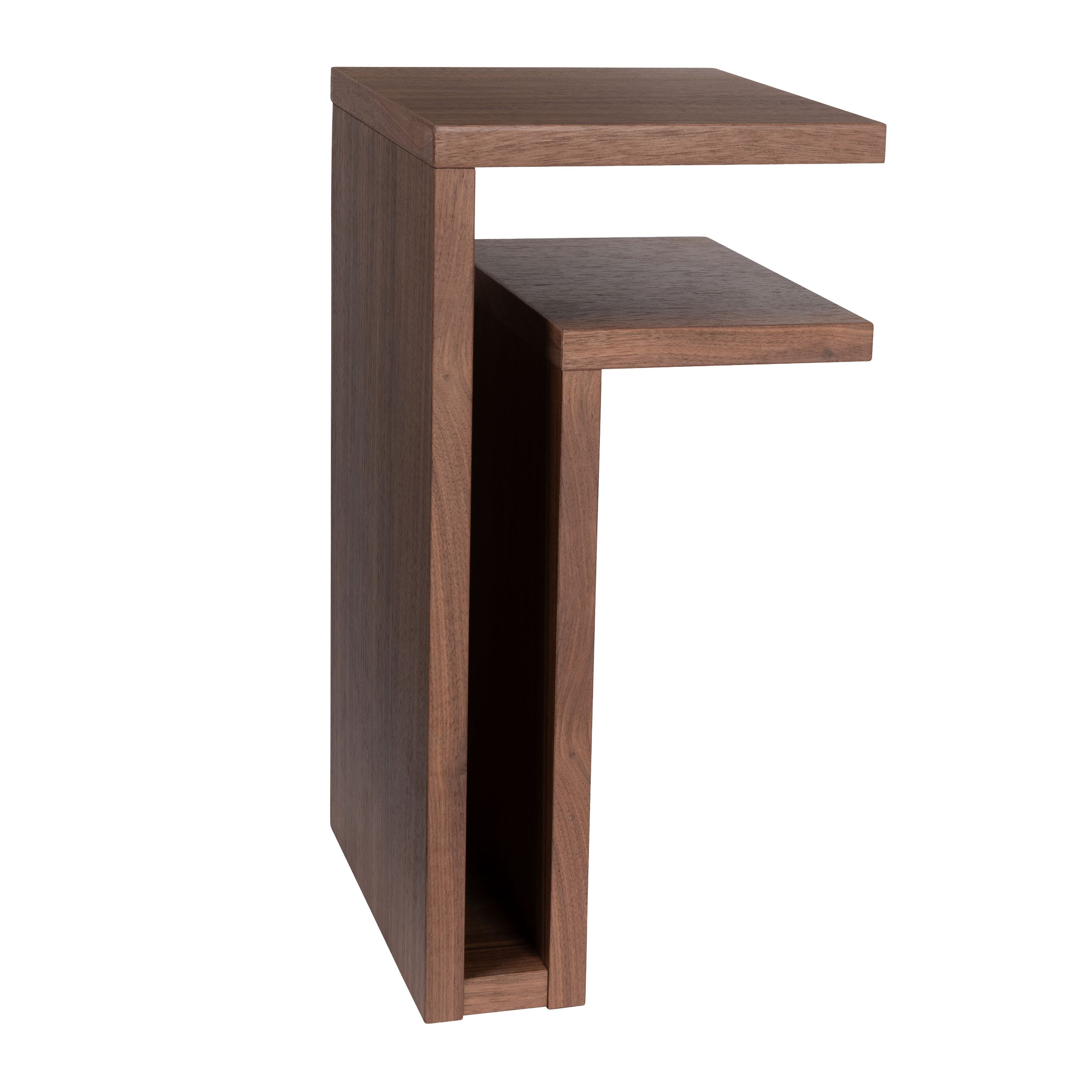 F-Shelf Right Yöpöytä Pähkinä