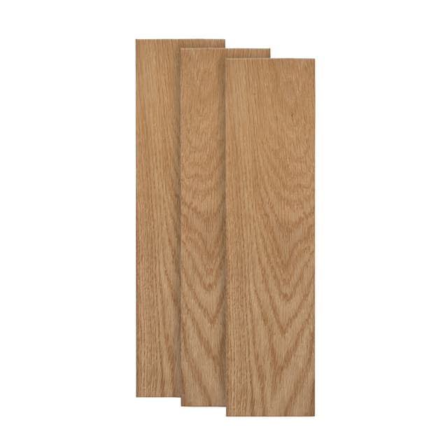 Pythagoras Seinähylly Luonnollinen Tammi 20x80 cm 3-pack