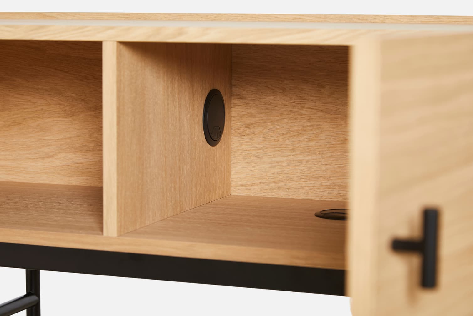 Array senkki white oak/black 120 cm