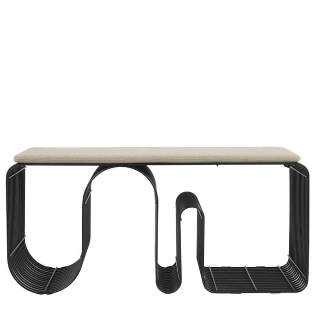 Curva Penkki Musta 100cm