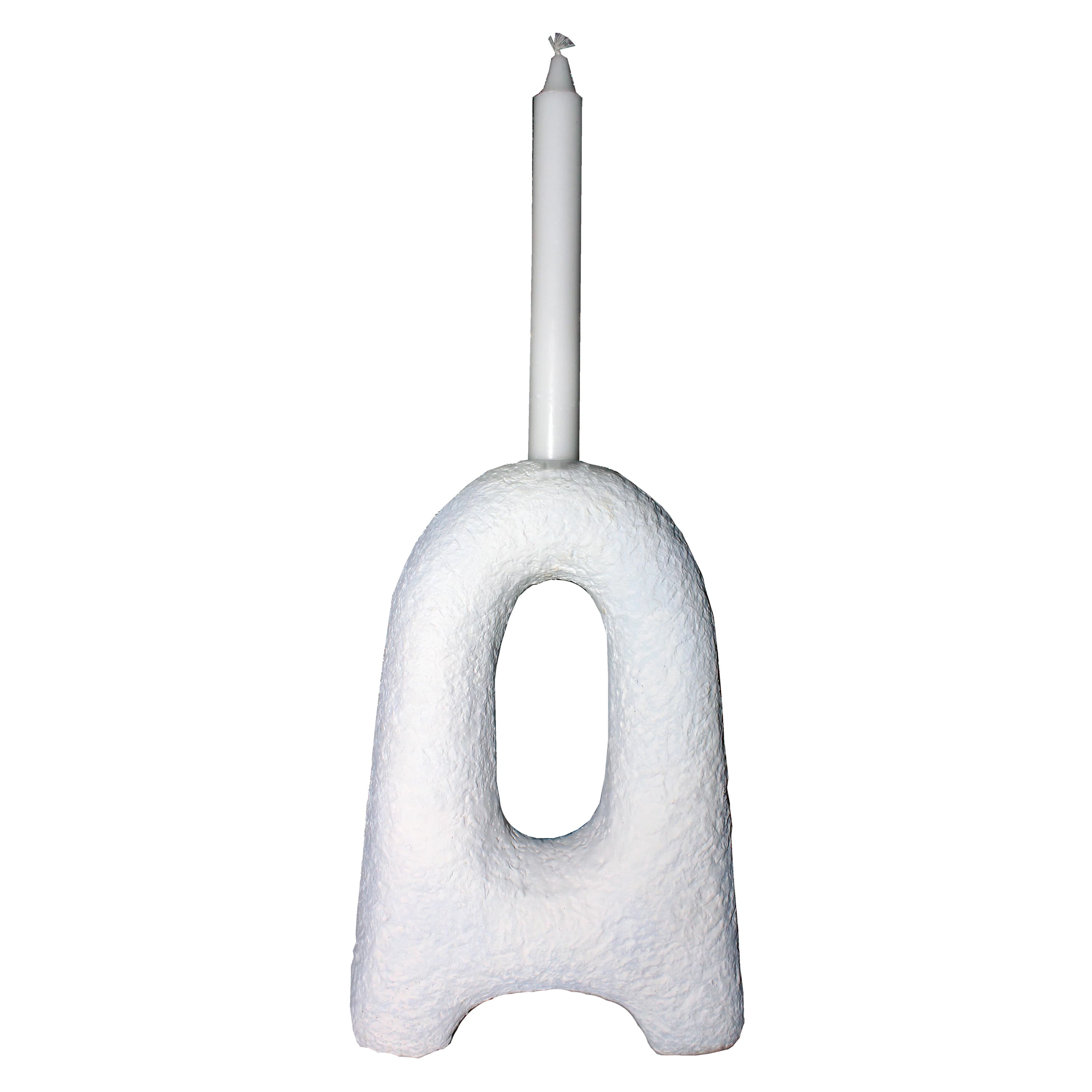 Li kynttilänjalka valkoinen 25,7 cm