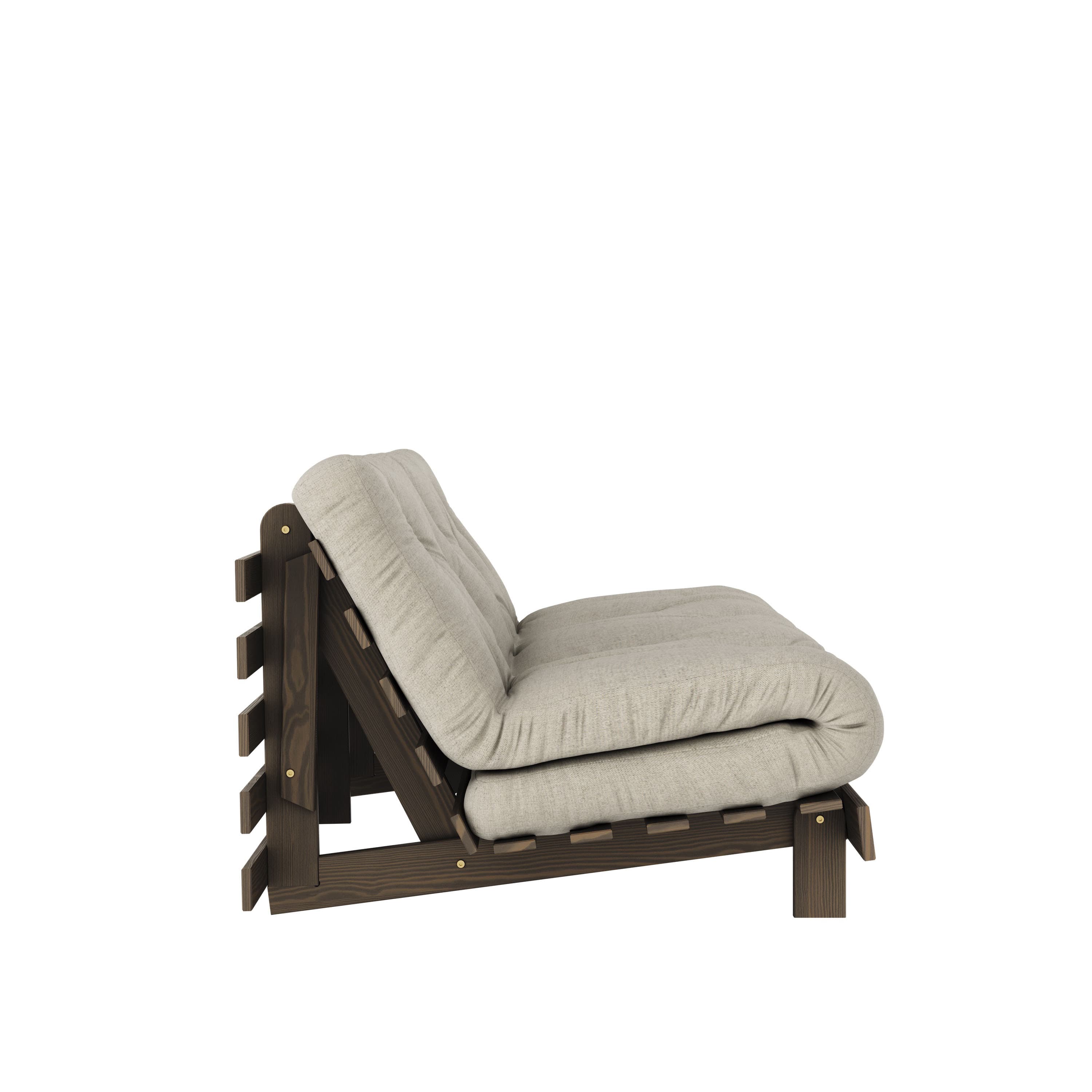 Roots Vuodesohva Ruskea/Linen 160cm