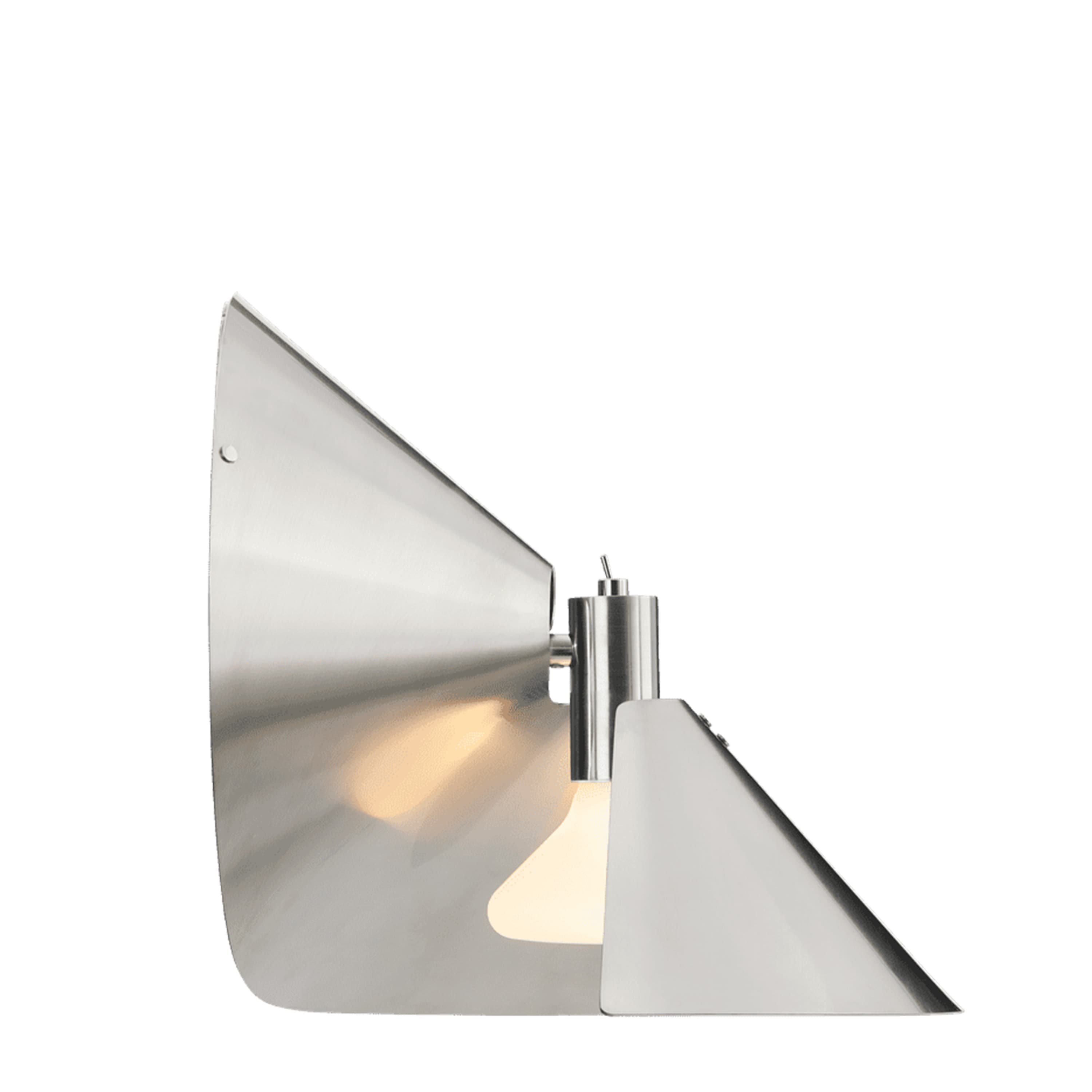 Peel Seinävalaisin Brushed Stainless Steel
