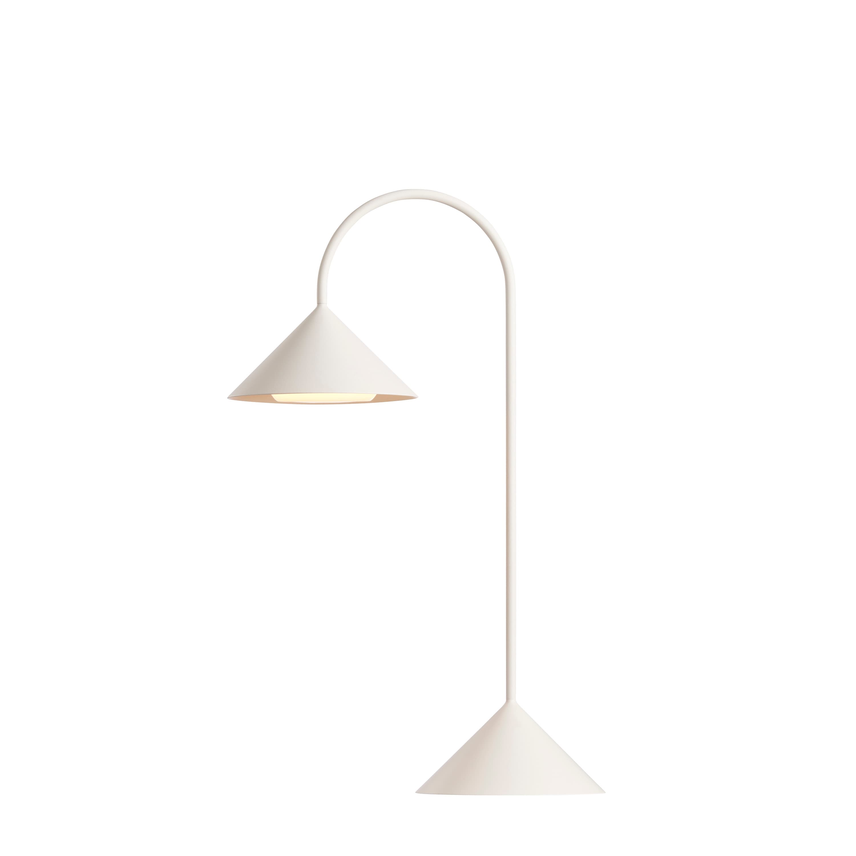 Grasp Kannettava Pöytävalaisin Matt White 47cm