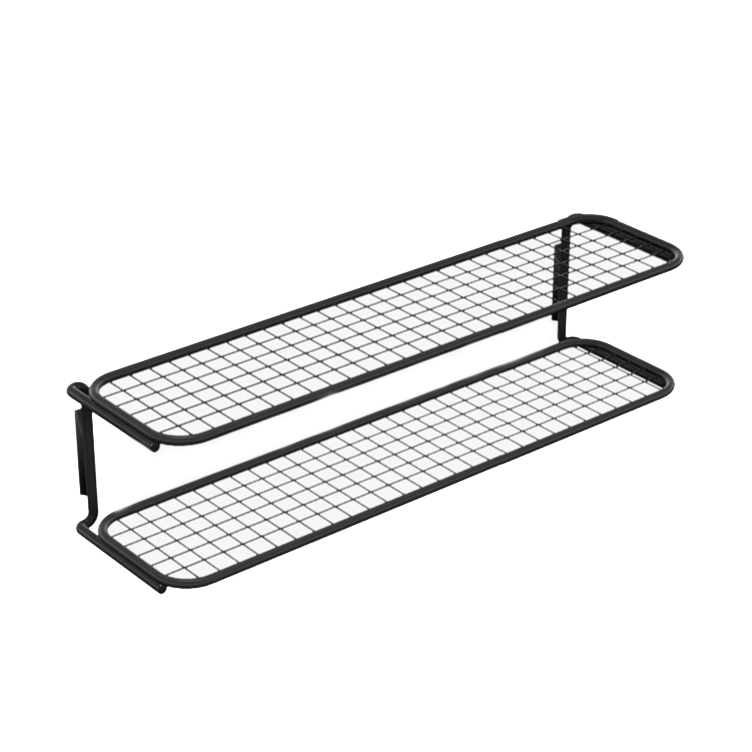 Classic Kenkähylly Tupla Musta 100cm