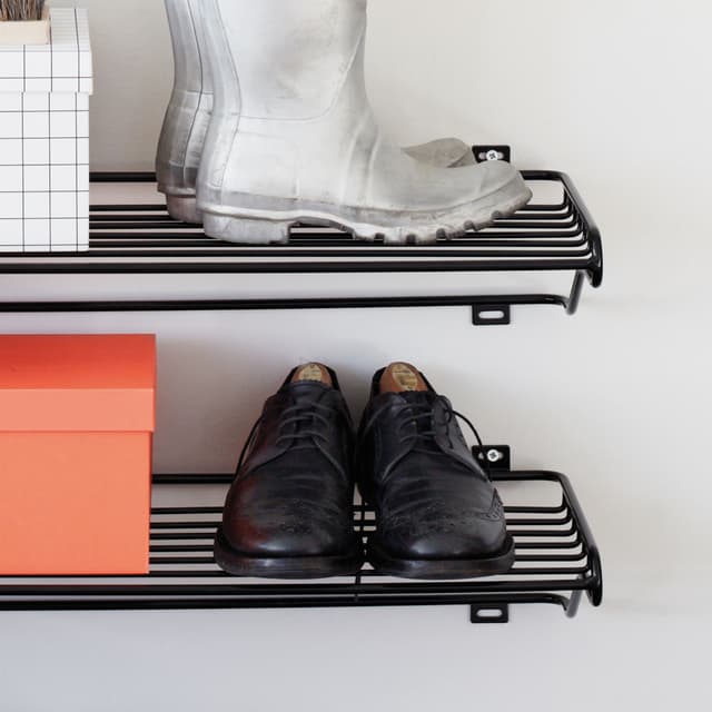 Shoe Shelf Kenkähylly Musta