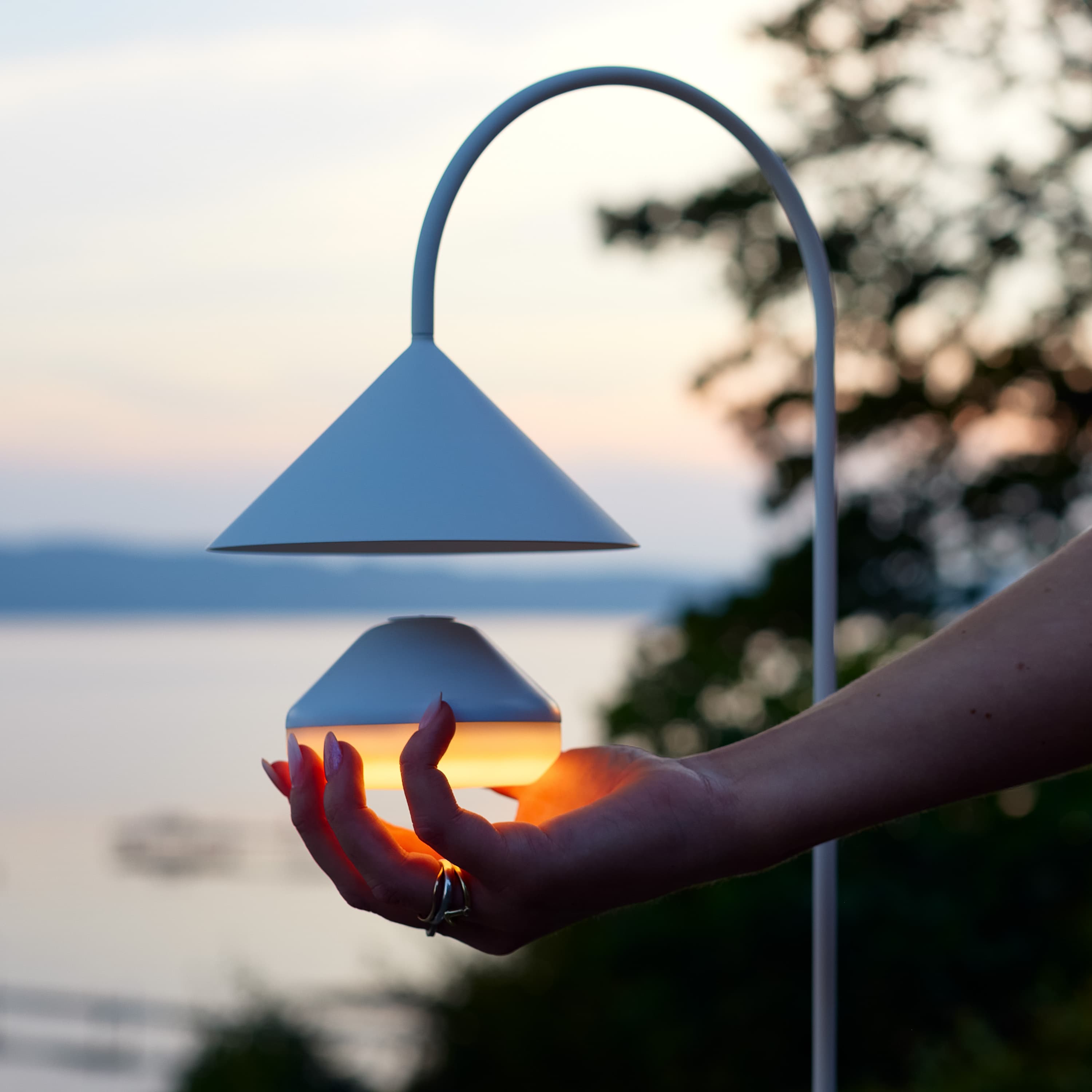 ONE LED Valonlähde Opal 5cm