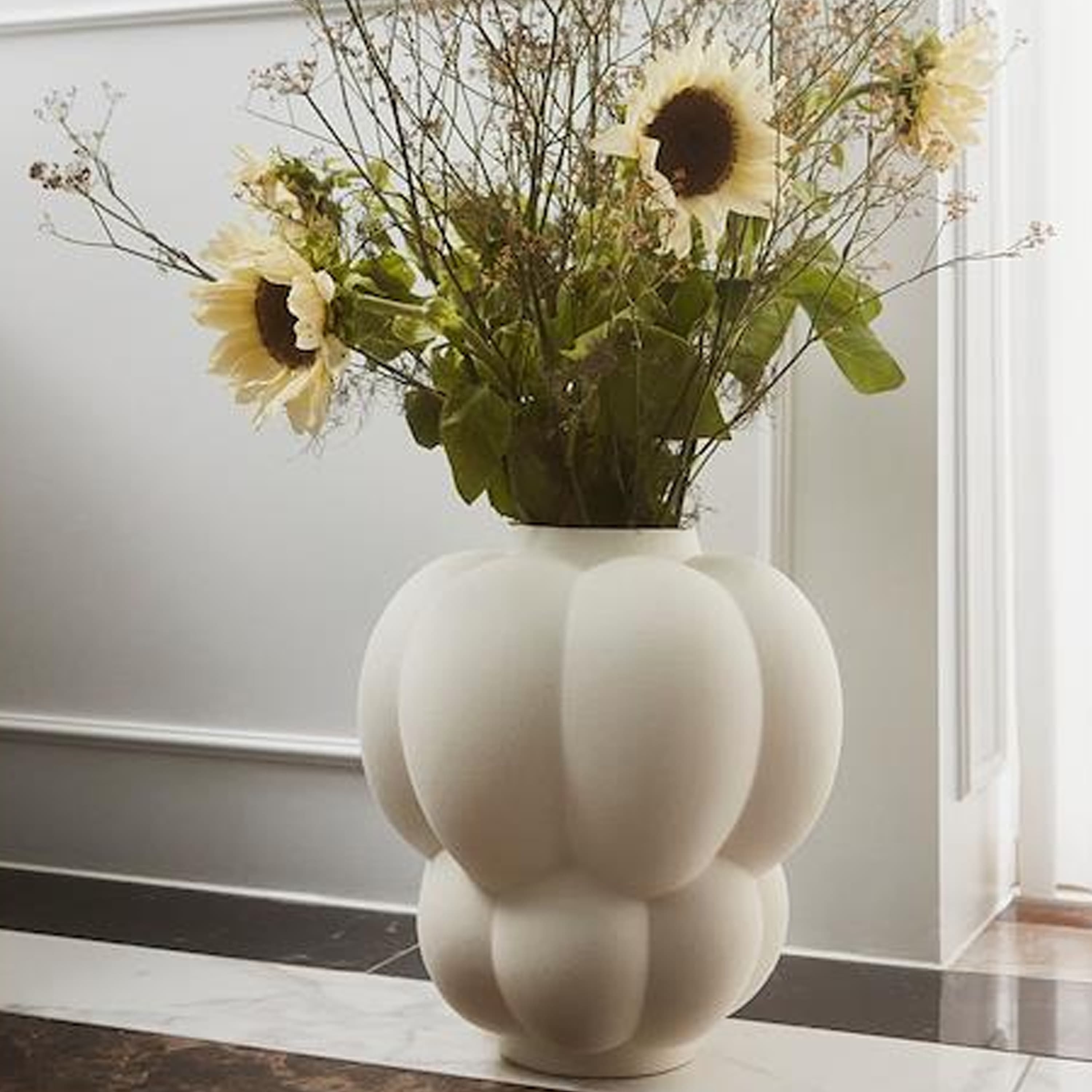 Uva Maljakko Keramiikka Cream 35 cm