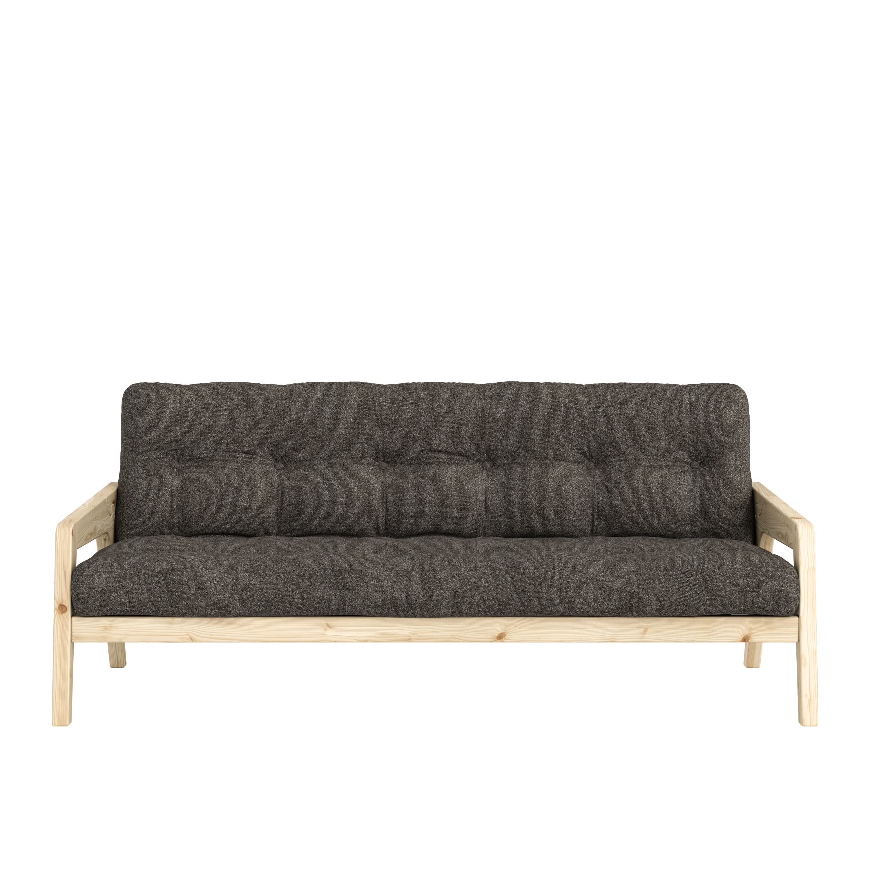 Grab Vuodesohva Clear Lacquered/Mellow Brown 204cm