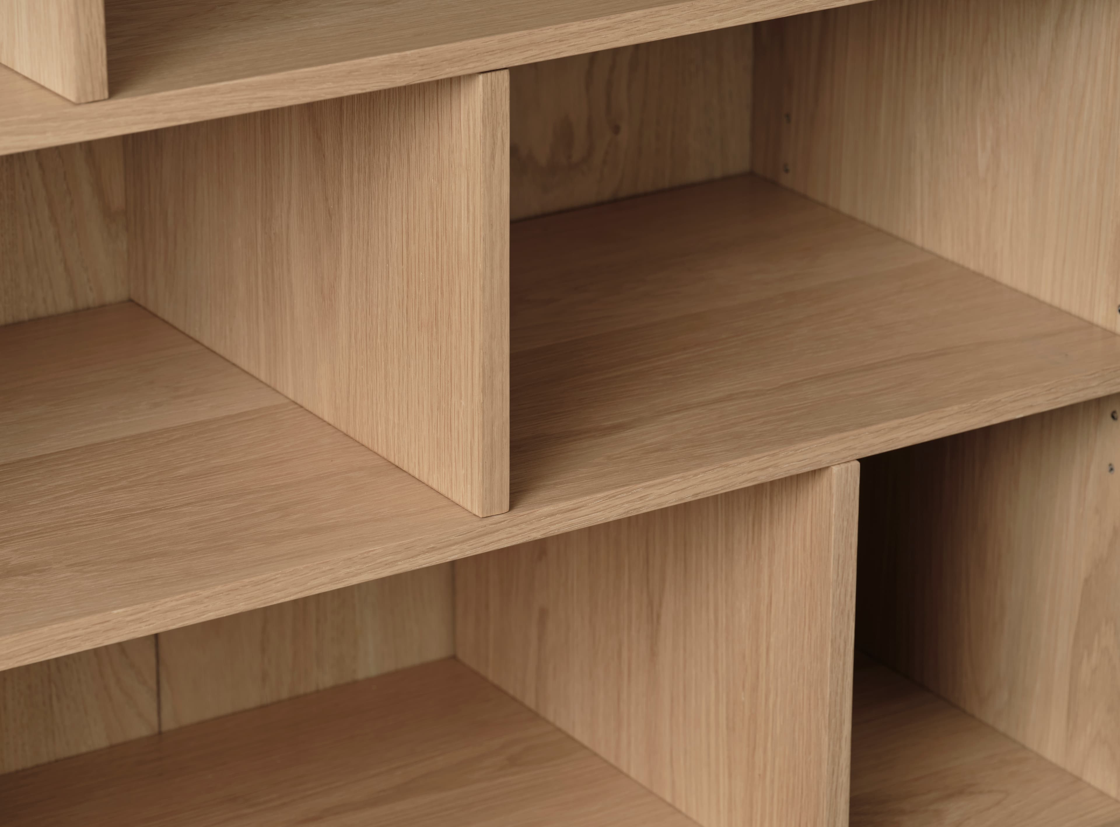 Andrea Kirjahylly Natural Oak 140cm