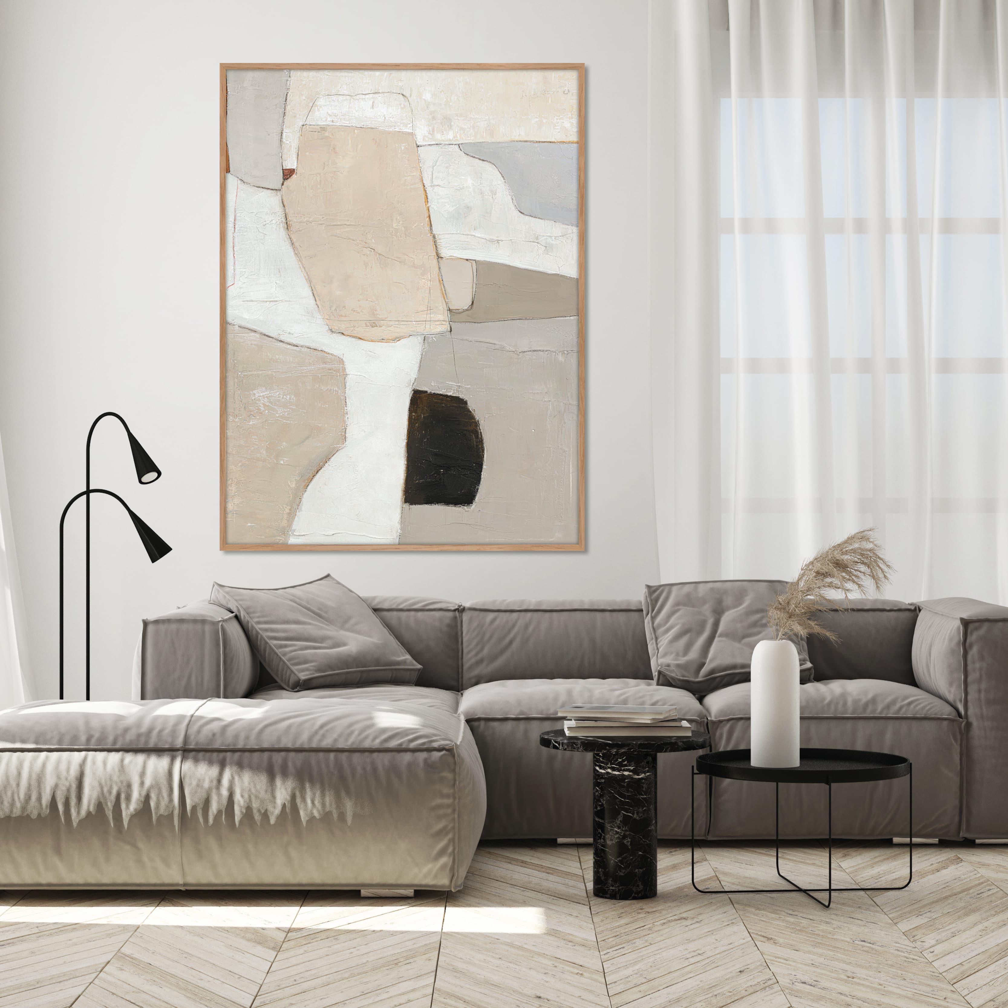 Accurate Taulu Oak Frame 90x120cm