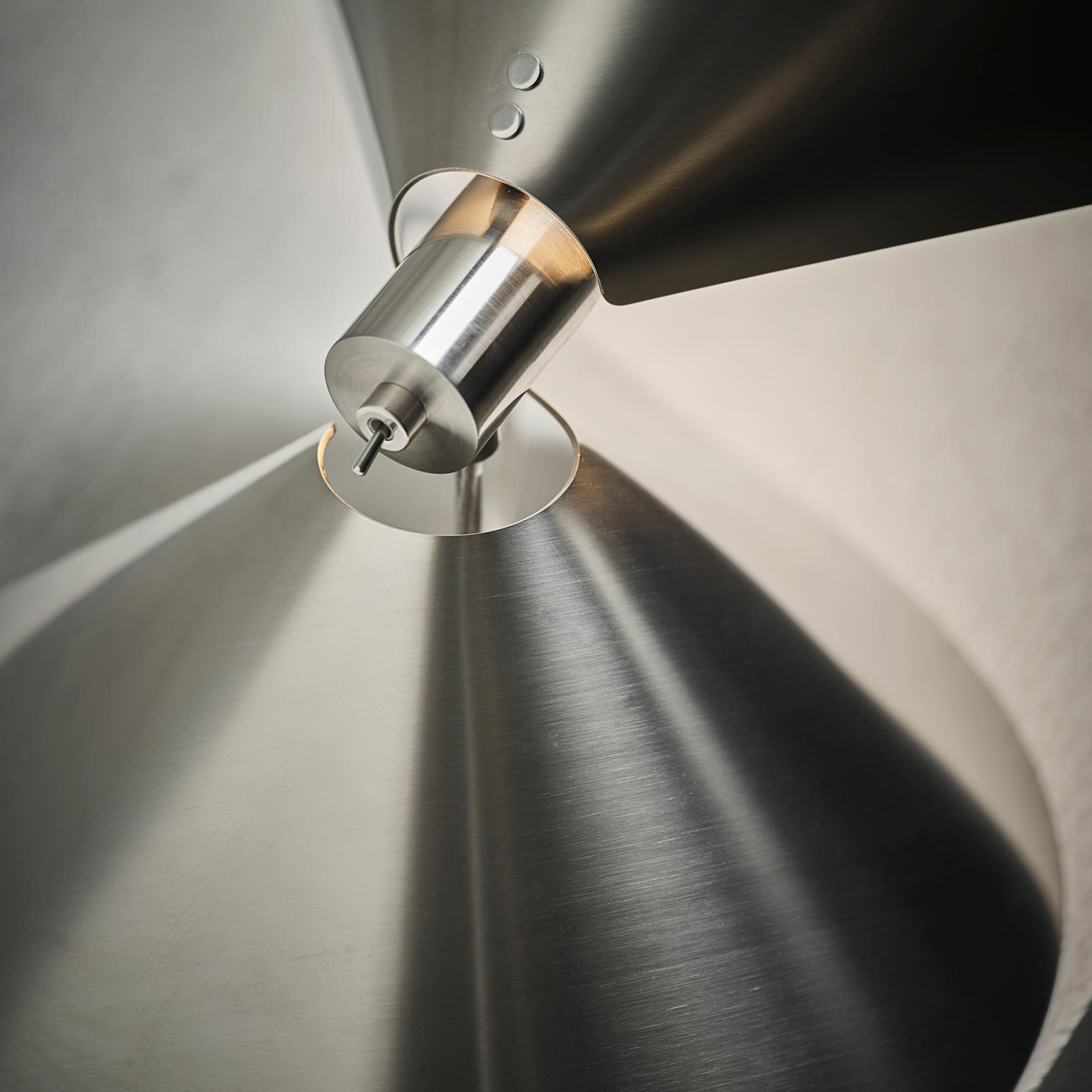 Peel Pöytävalaisin Brushed Stainless Steel