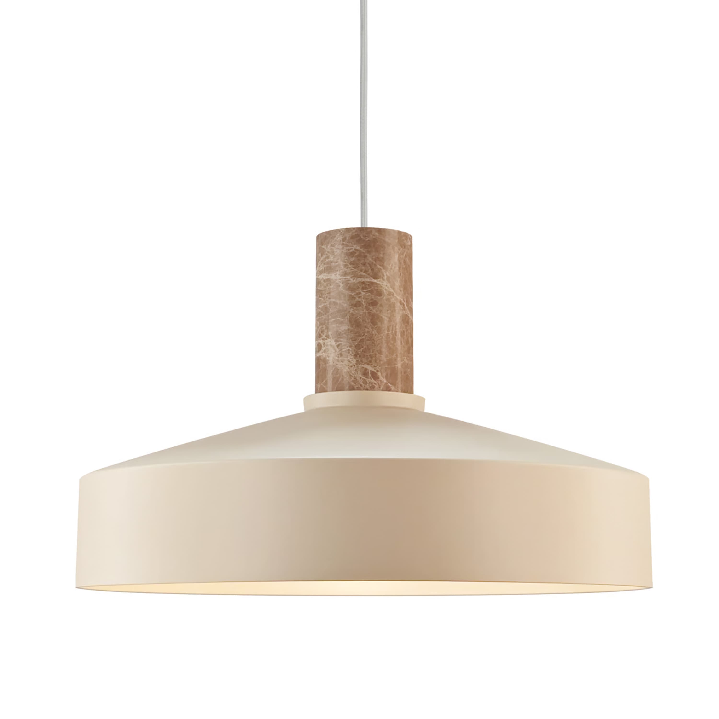 Elvas marble Kattovalaisin Beige Ø37