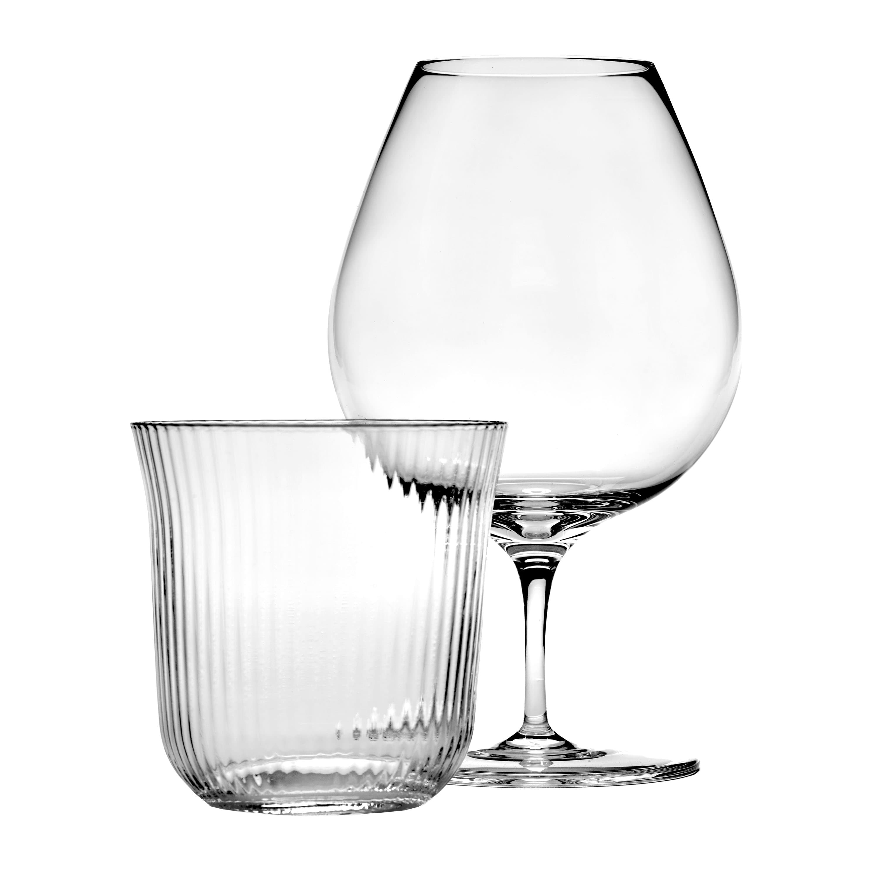 Inku Tumblerlasi Transparent 4-pakkaus