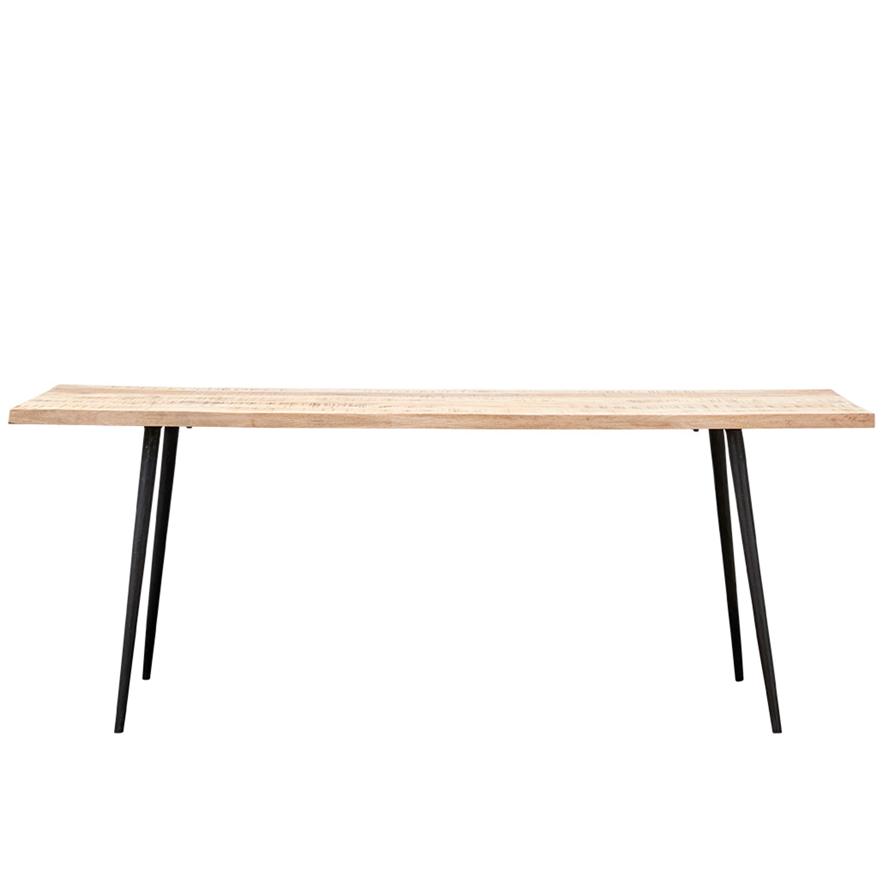 Club-ruokapöytä Luonnonvärinen 200cm