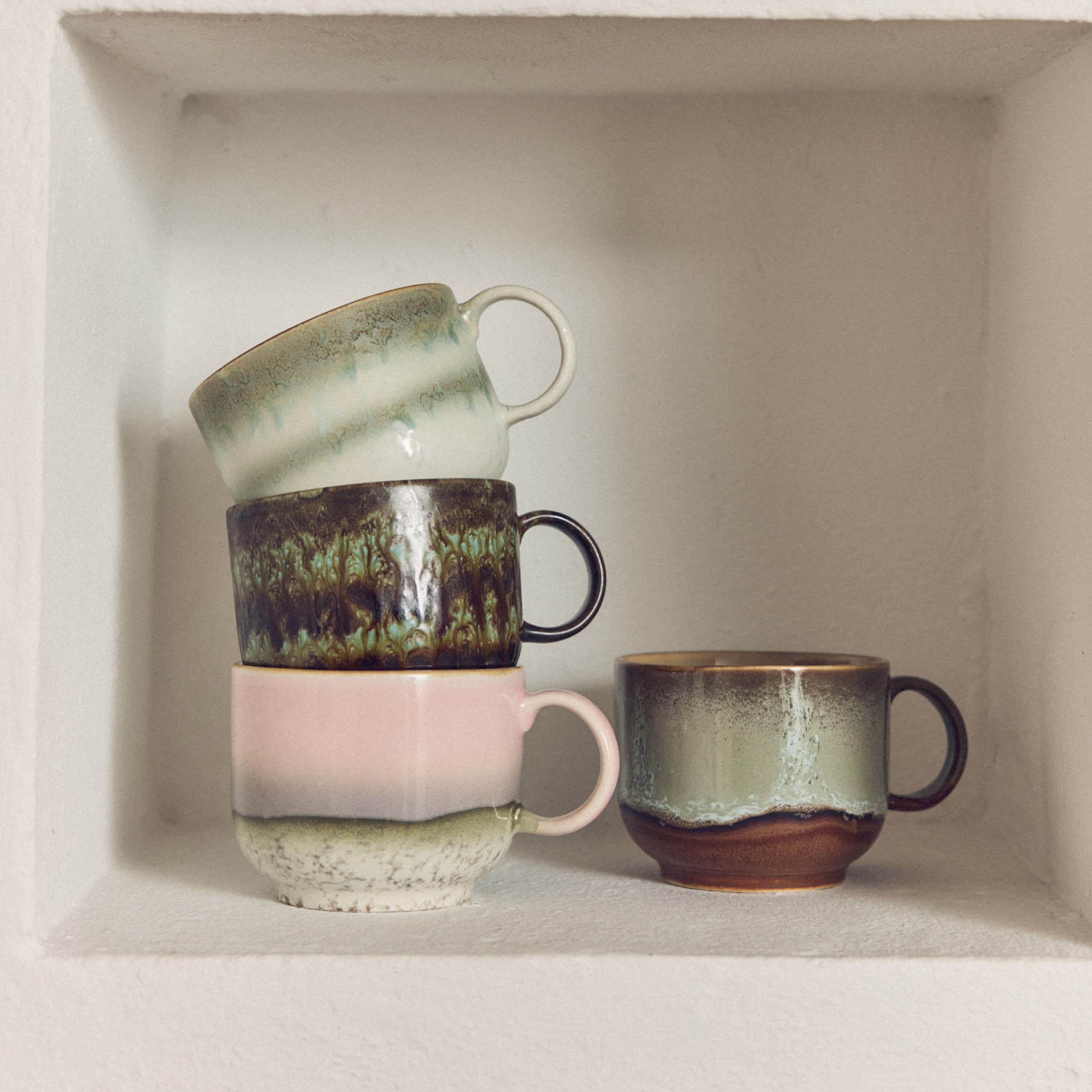 70s Ceramics Teekuppi Nova 2-pack