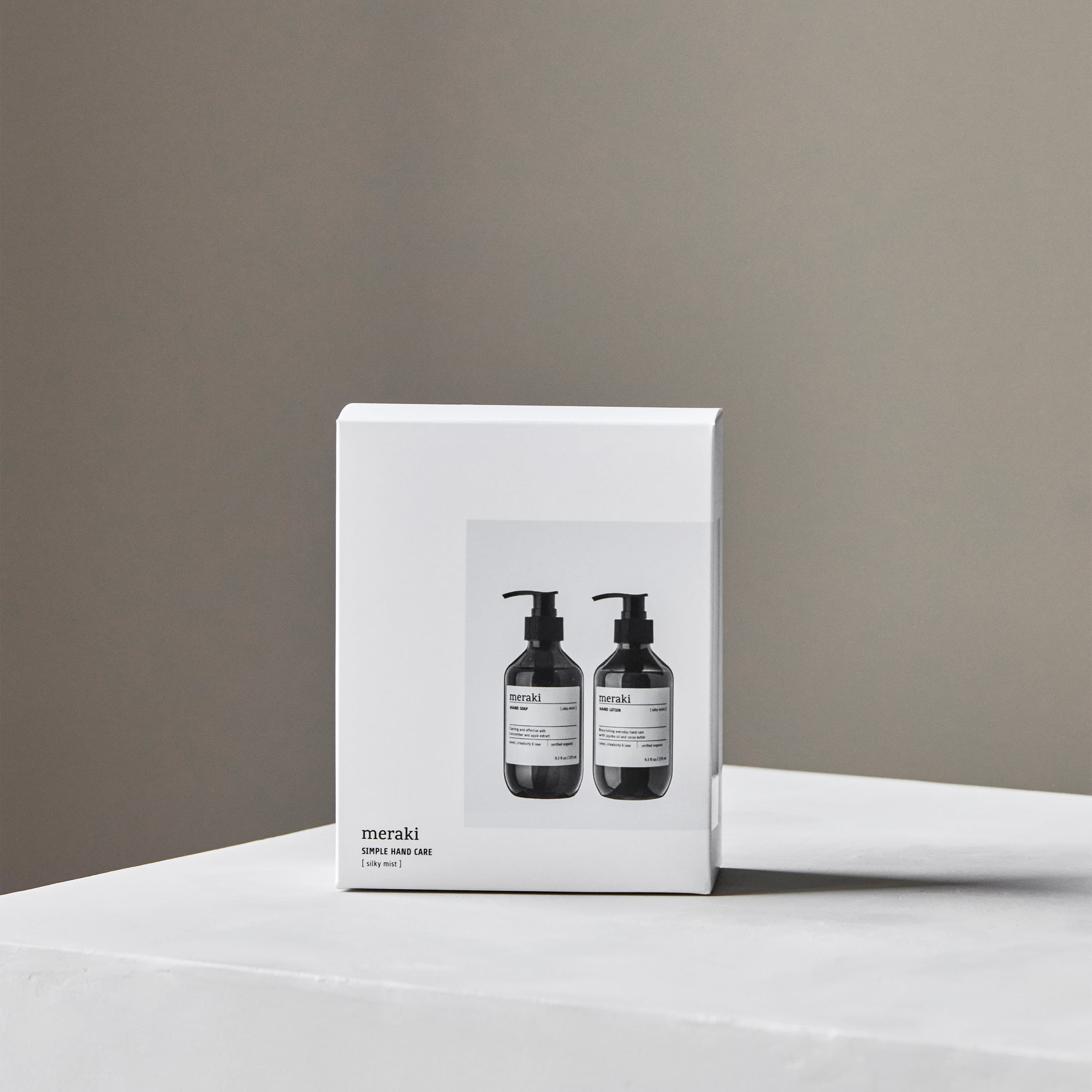 Presenttilahja Käsisaippua/Käsivoide Silky Mist 275 ml