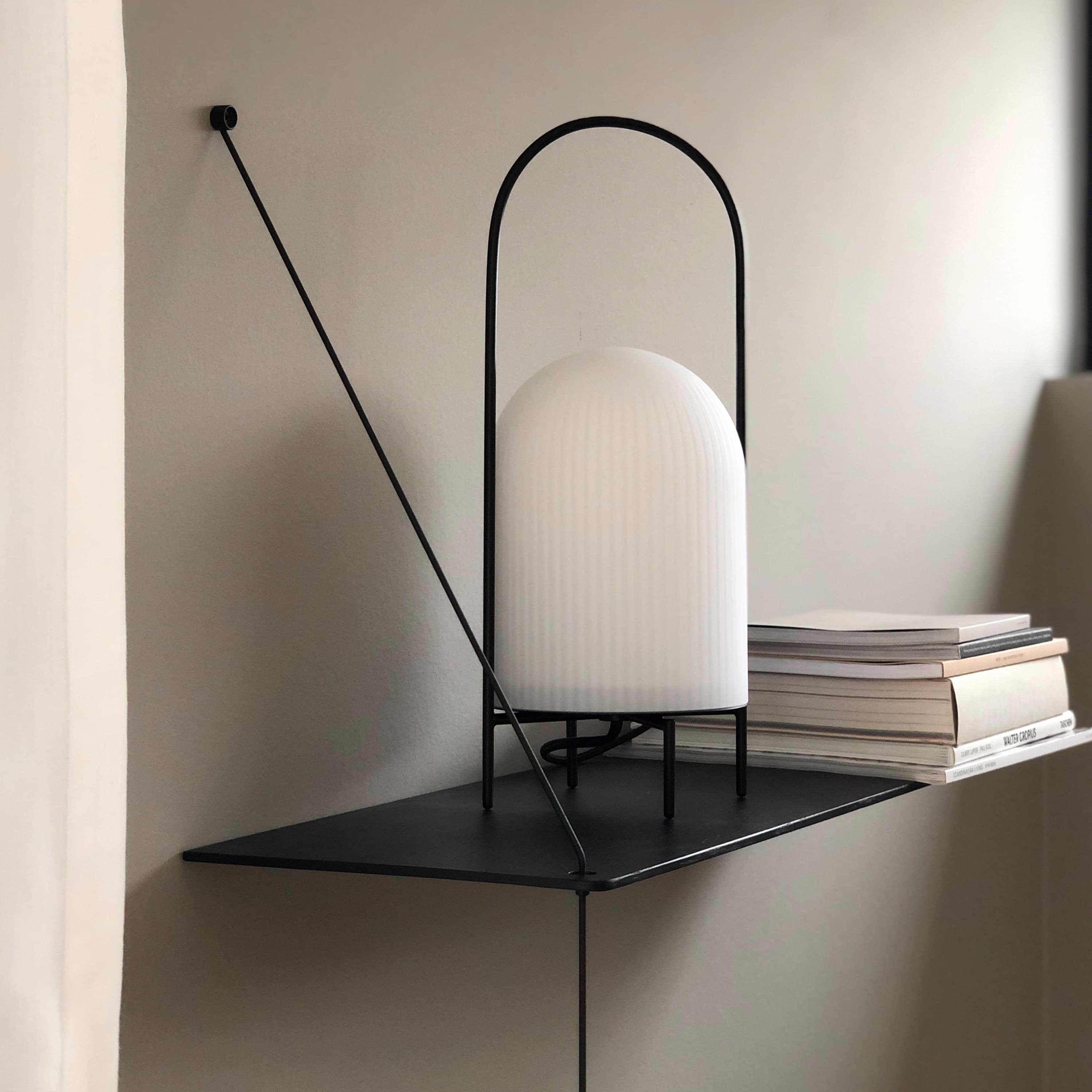 Stedge Extra Hyllytaso Musta 60cm