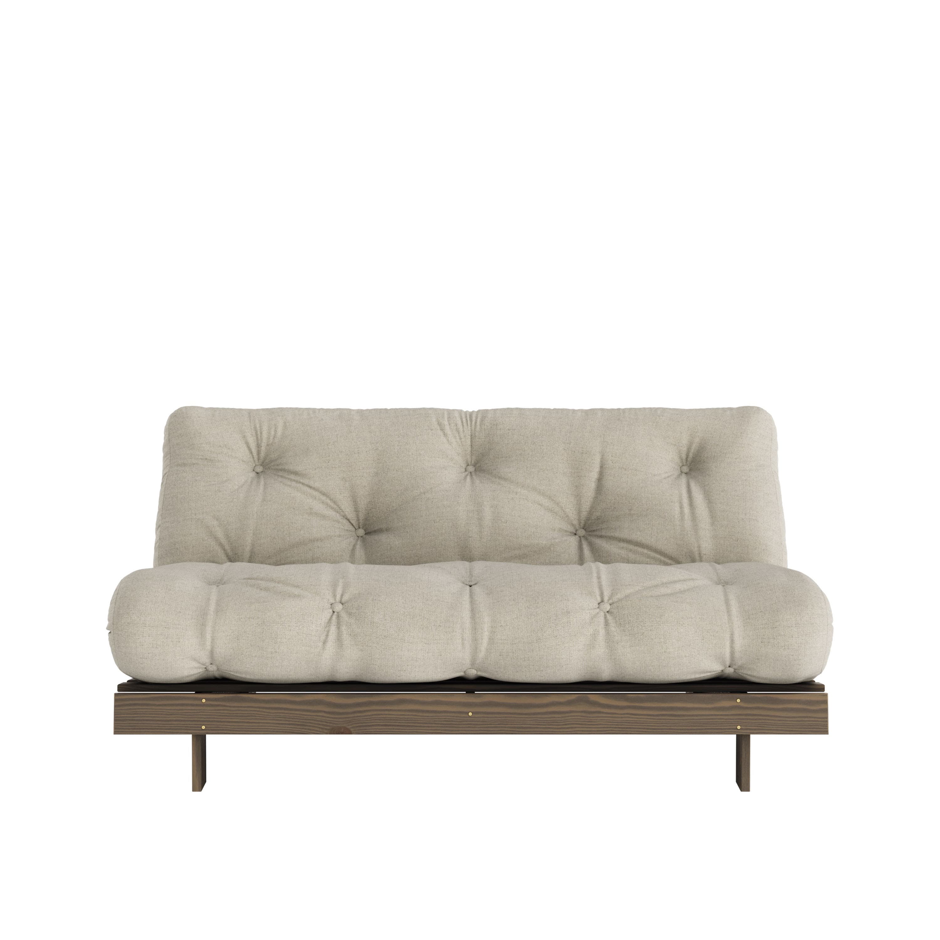Roots Vuodesohva Ruskea/Linen 160cm