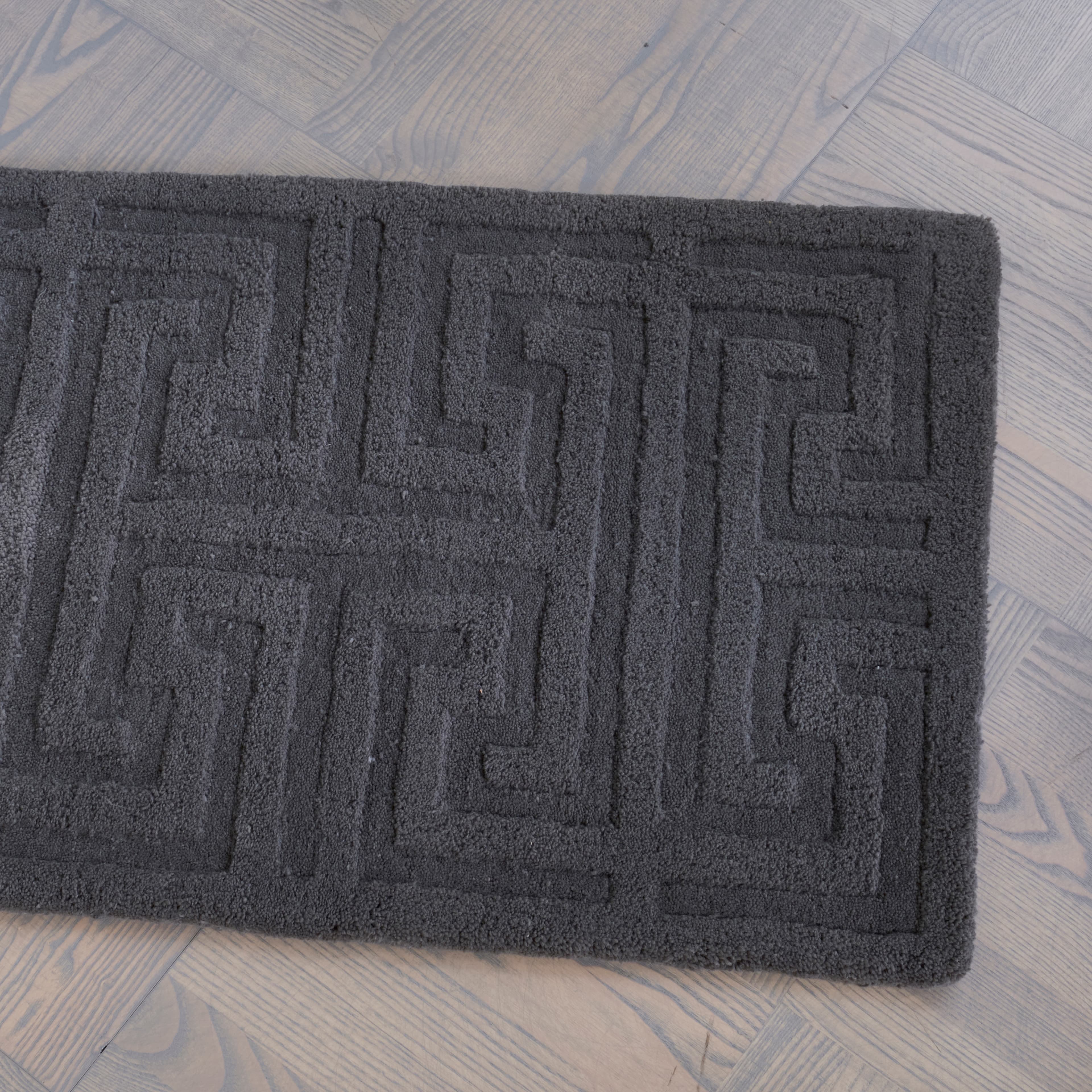 Key Wool Ovimatto Titanium 60x90