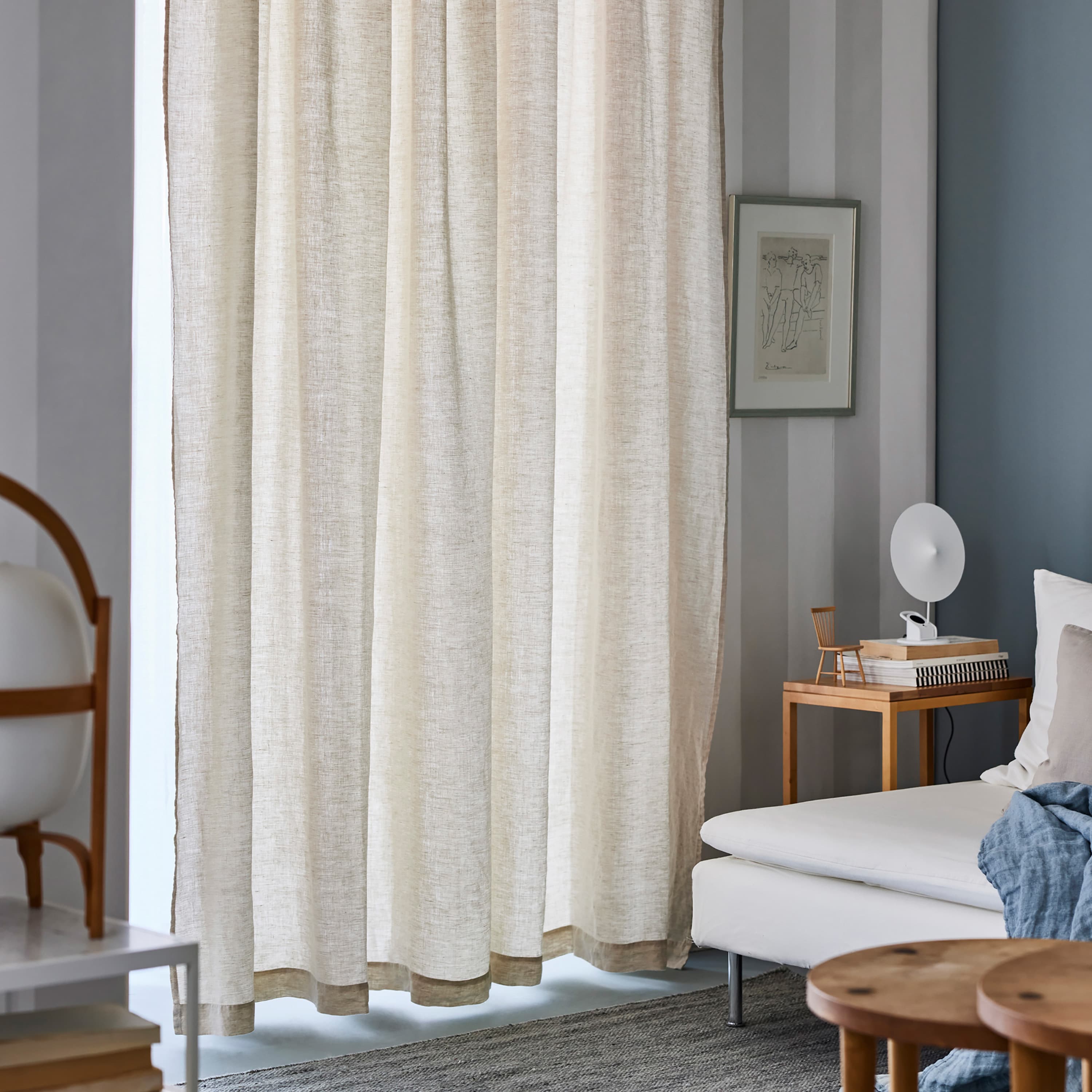Sunrise Verhopaneeli Pellava Oatmeal 140x250