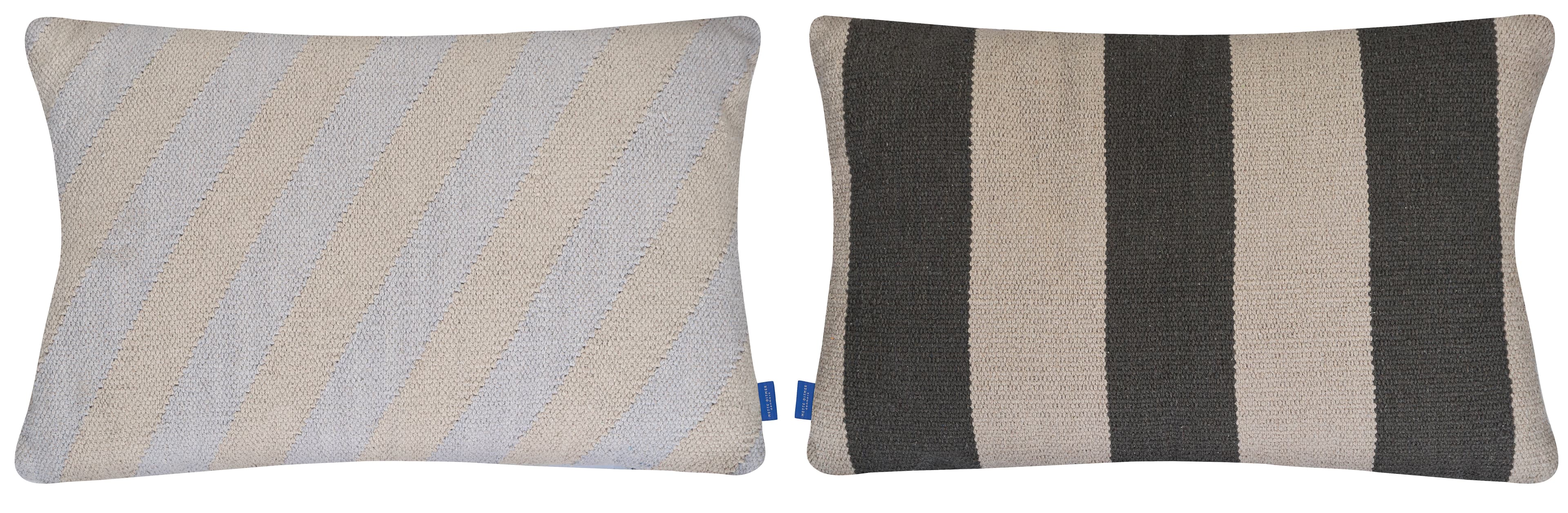 Across Kelim tyynynpäällinen light grey 40x60
